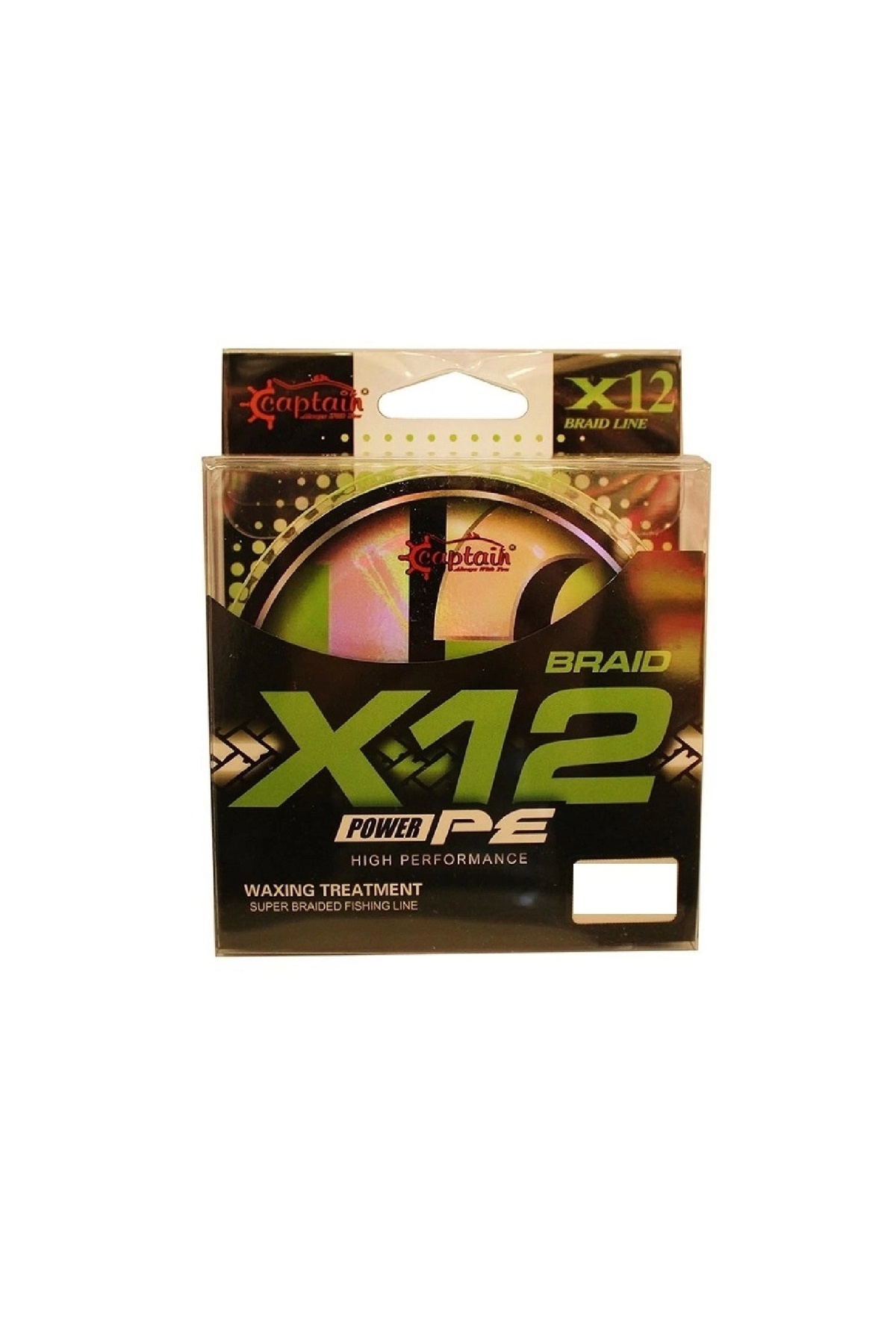 CAPTAIN X12 Power Pe İp Misina 0,20Mm 150Mt Green White - Fiyatı