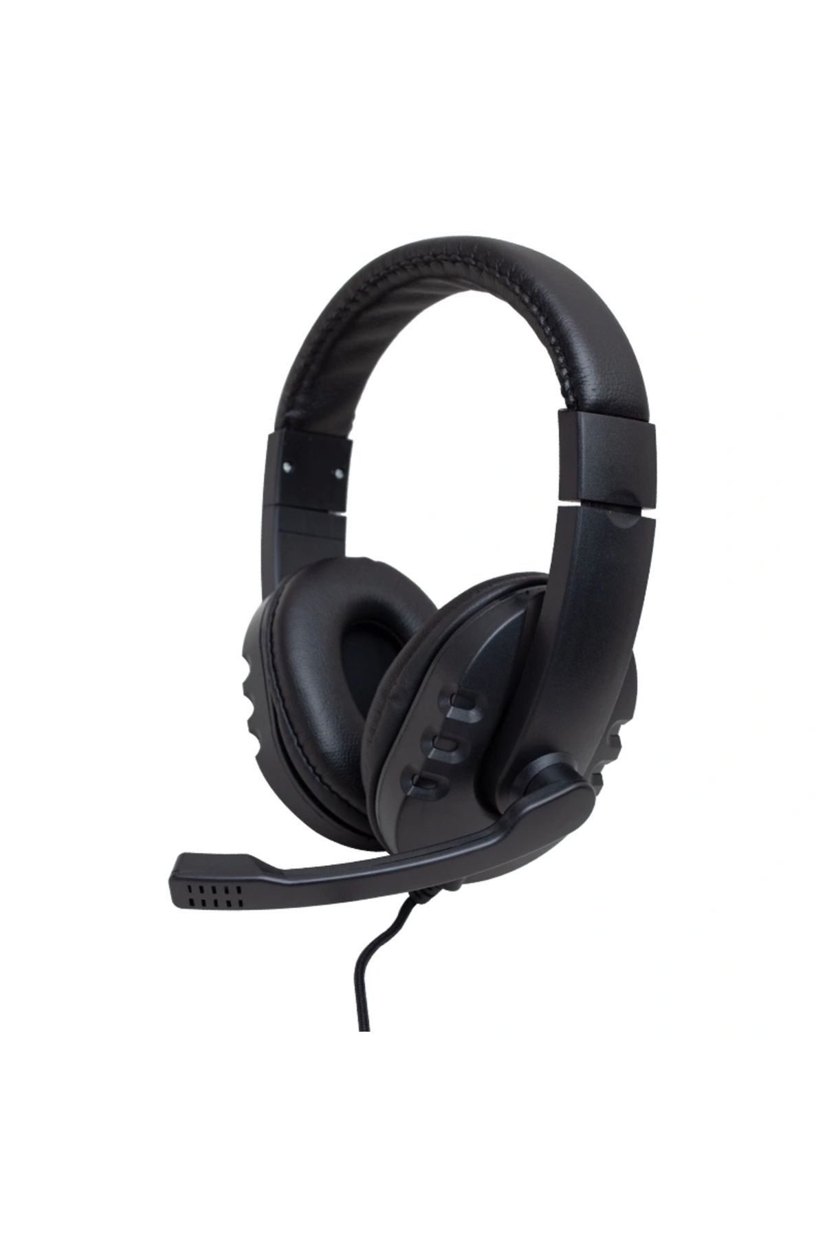 shopwave HELLO HL-5351 3.5MM STEREO KABLOLU LEDLİ MİKROFONLU OYUNCU KULAKLIK SİYAH (5047)