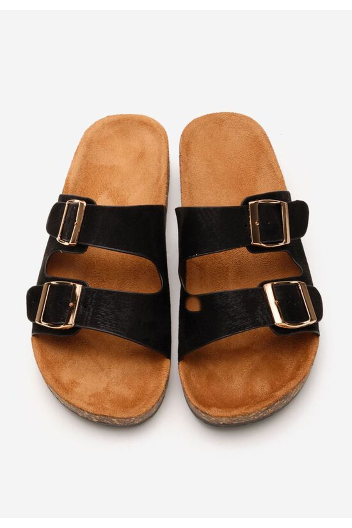 B T Shoes-Papuci cu talpa groasa Breana negri 6