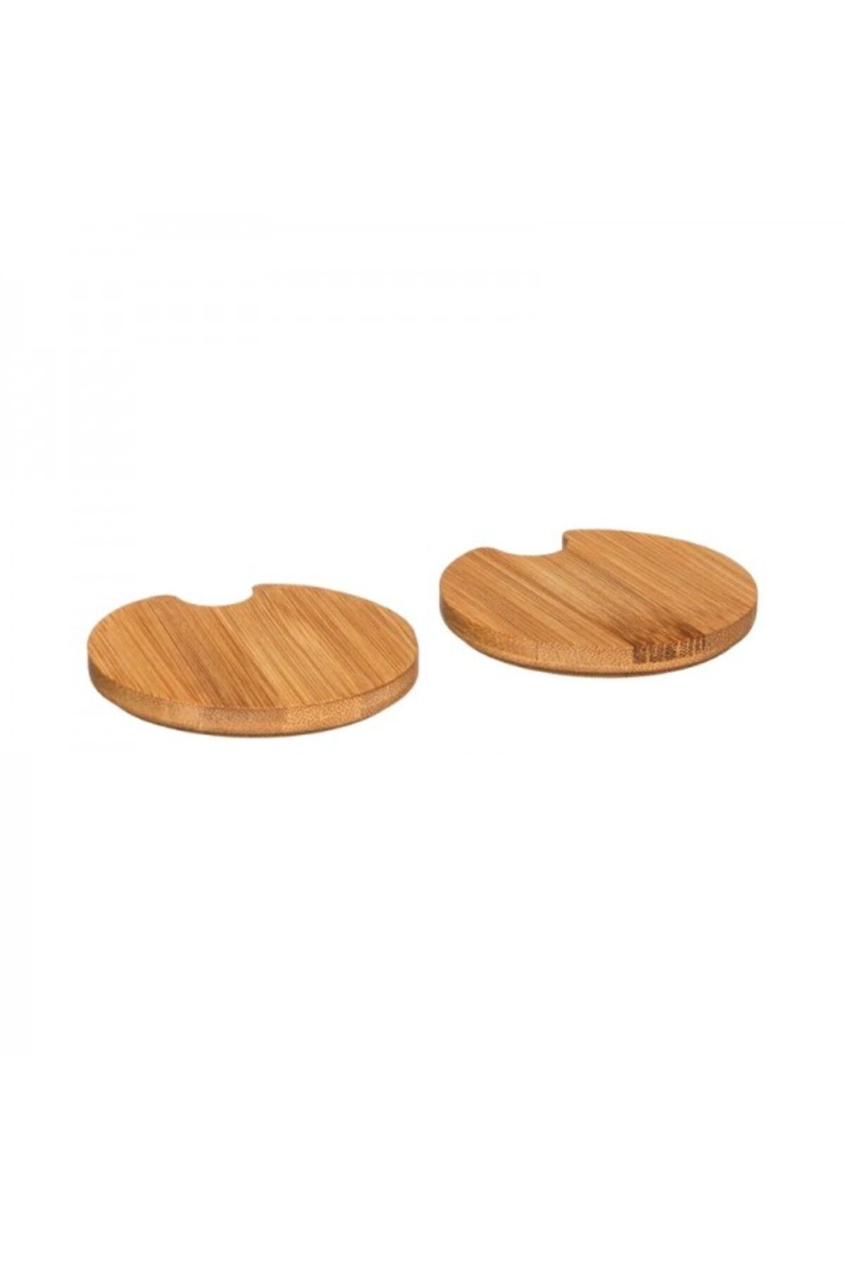 FİVE-Set of 2 ceramic containers with lid, stand and bamboo spoons, Seramik, 2x280 ml 5