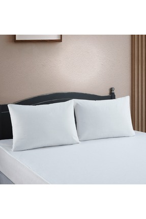 Dream Home 50x70 Micro Fit Petek Desen Sıvı Geçirmez 2'li Yastık Alezi Koruyucu