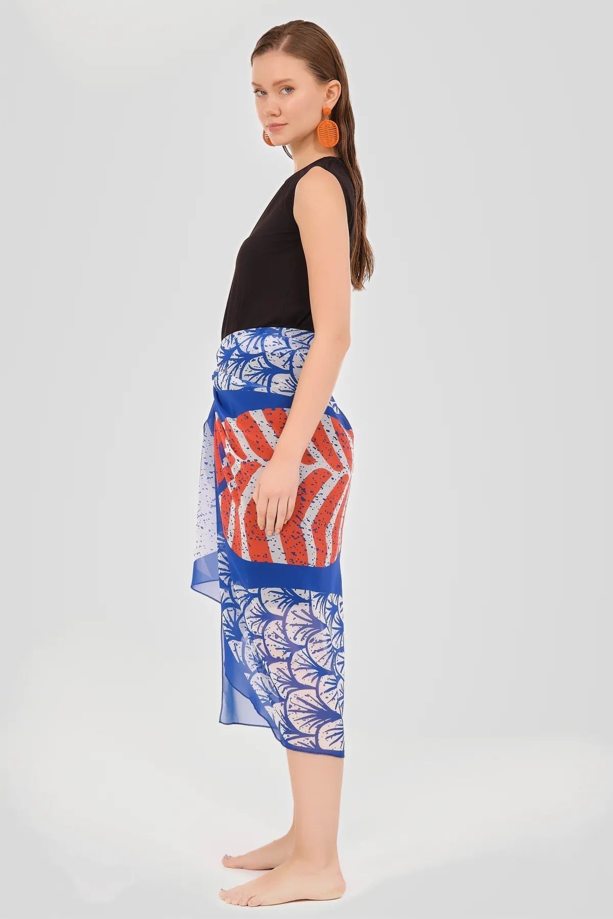 ALFASA-Tulle Chiffon Skirt Pareo Stylized Title 2