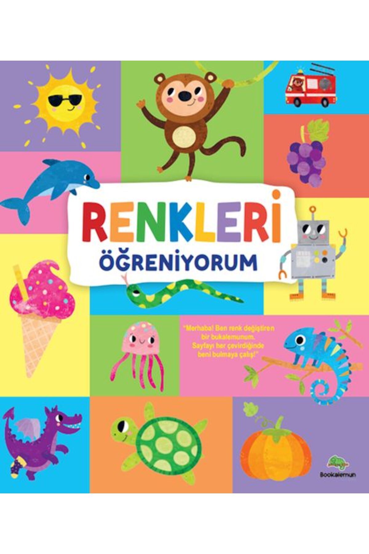 bookalemun yayınevi Renkleri Öğreniyorum Ciltli