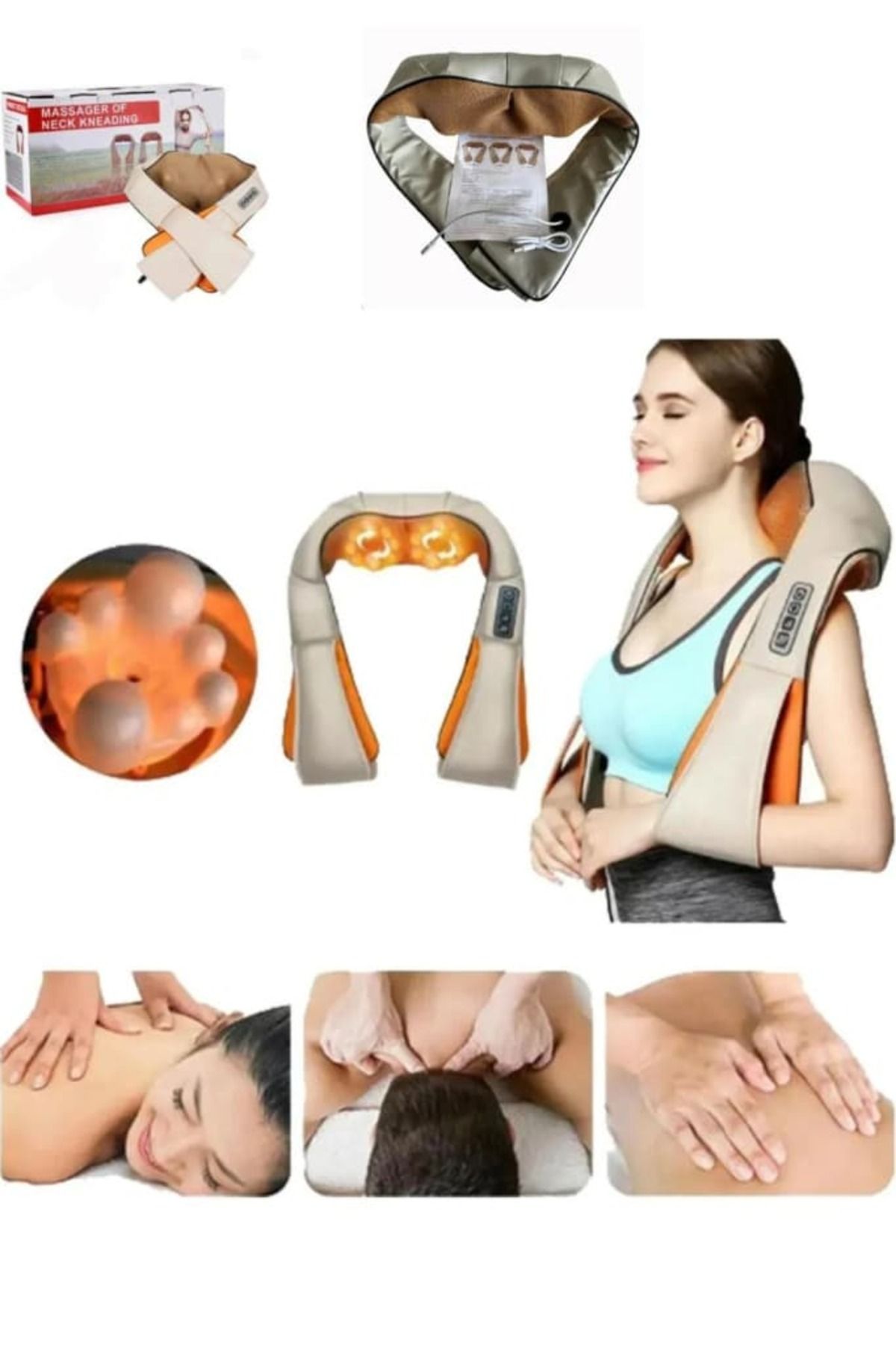 HEPSİCEPTE Akıllı Ovmalı Masaj Cihazı – Evde Spa Keyfi