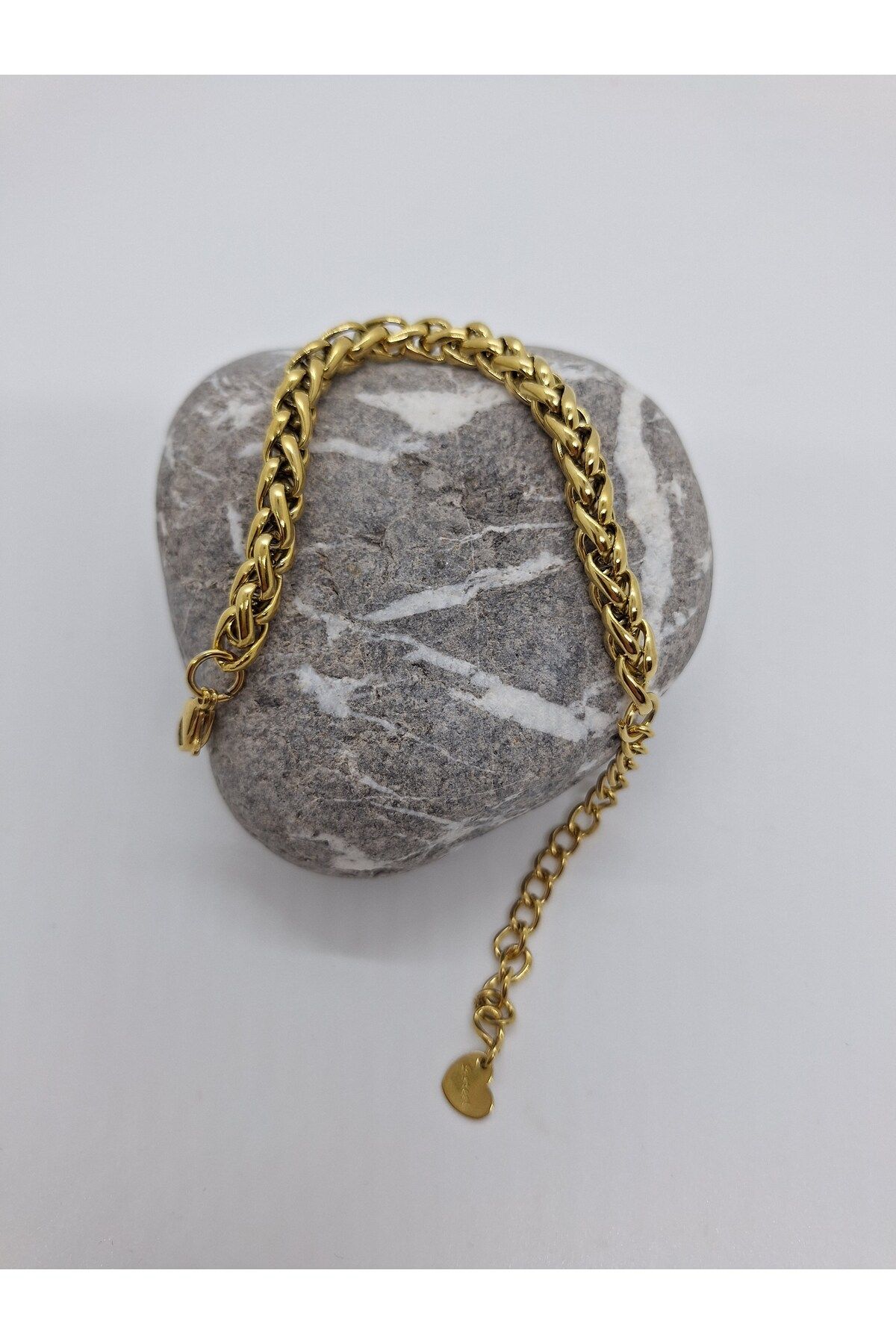 stainles steel-Steel Chain Oval with Biyle 1