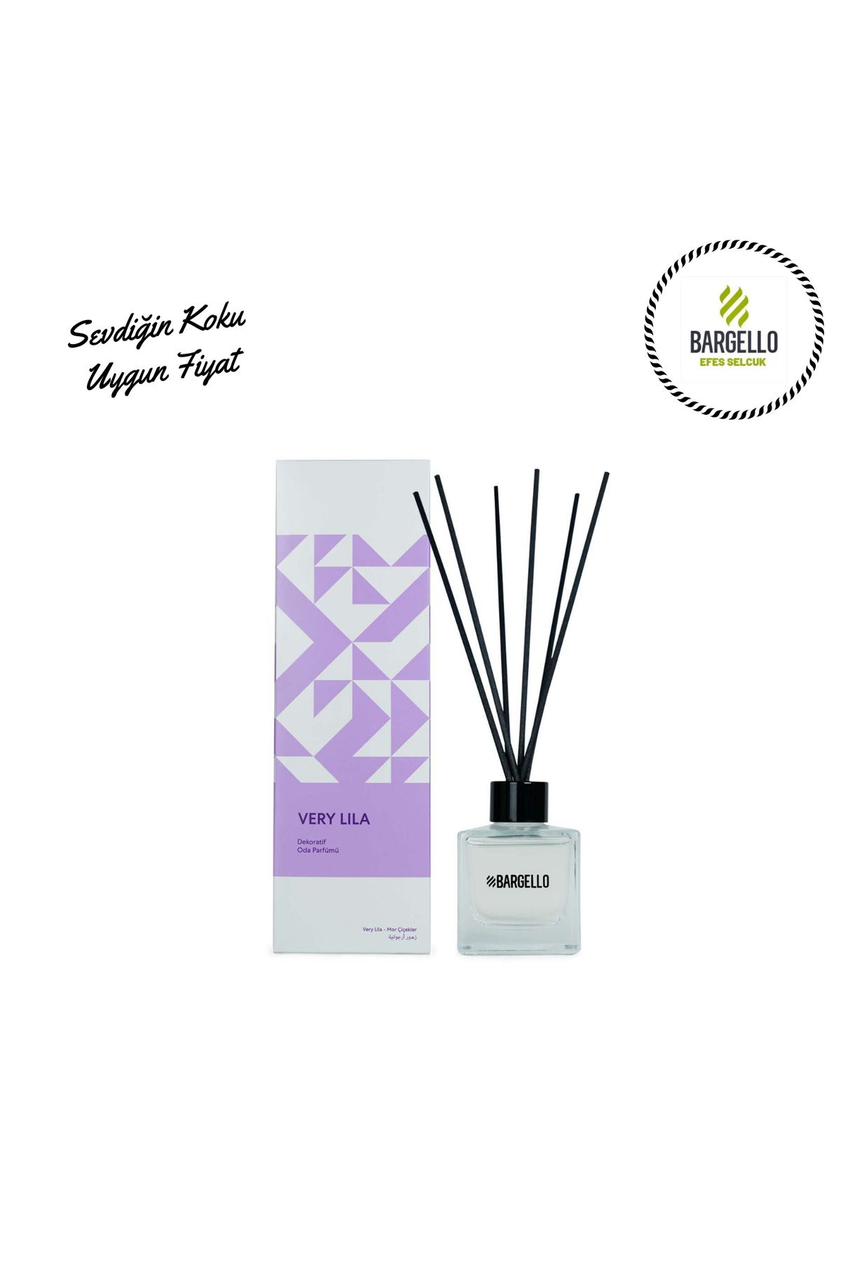 Bargello Very Lila 50ml Dekoratif Oda Kokusu Bambu -Bes