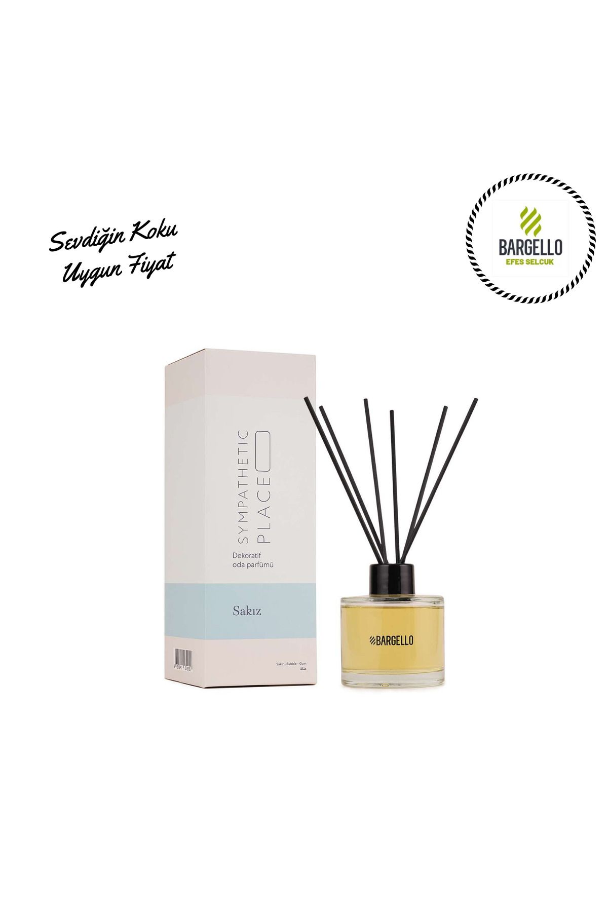Bargello Sakız Dekoratif Oda Kokusu Bambu 120ml -Bes