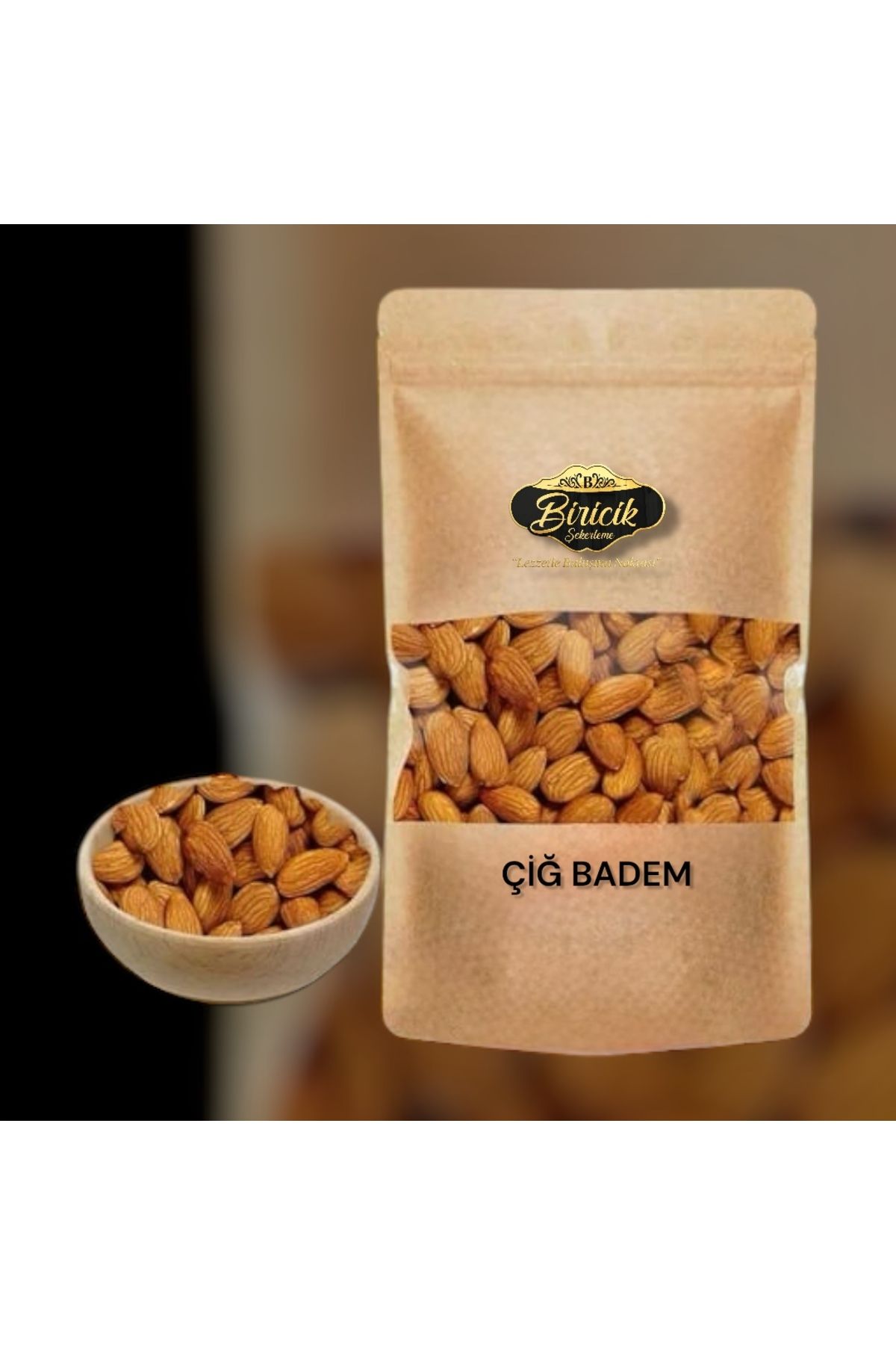 Biricik Yerli Çiğ Badem ( 500 Gr )