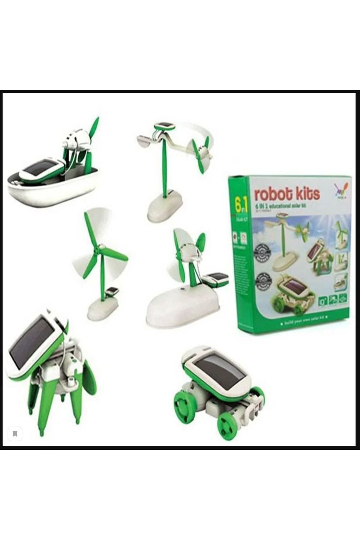 OEM Solar Robot Mucit Kiti - 6 in 1