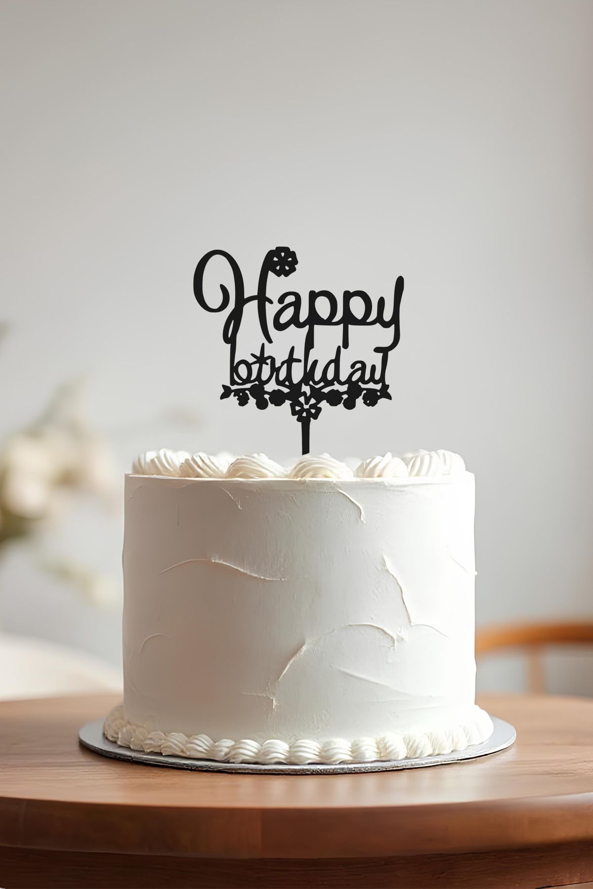 oalpo 8 Happy Birthday Doğum Günü Pastası Kürdanı, Pasta Süsü, Yeniden Kullanılabilir