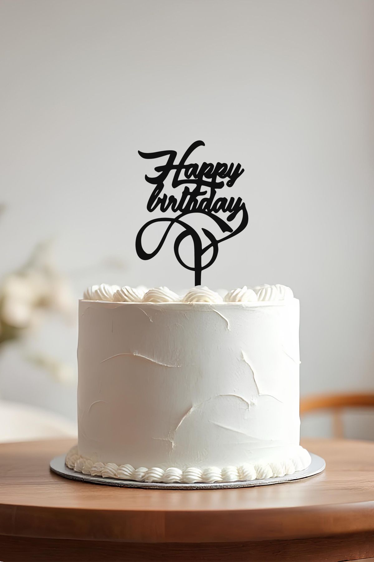 oalpo 5 Happy Birthday Doğum Günü Pastası Kürdanı, Pasta Süsü, Yeniden Kullanılabilir