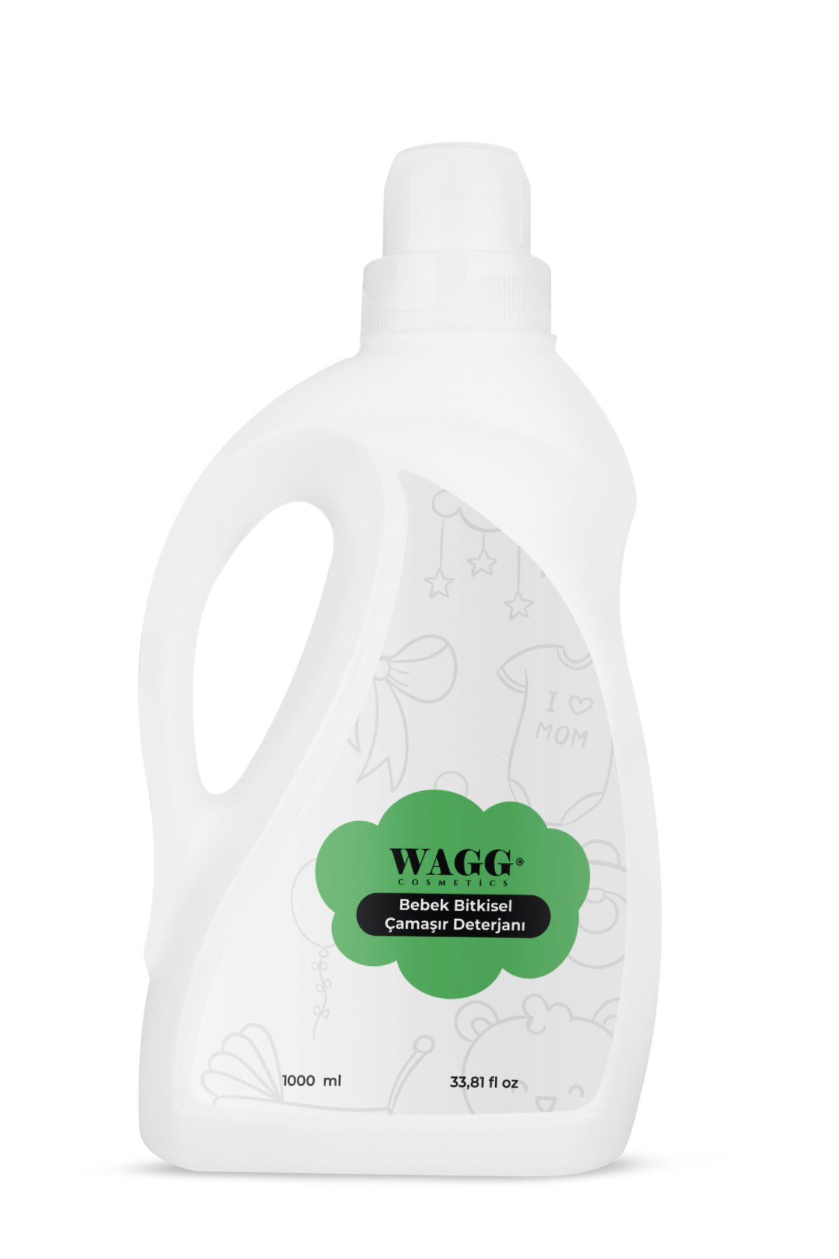 WAGG Cosmetics Organik Bitkisel Bebek Çamaşır Deterjanı 1000ml fotoğrafı 4 (önizleme)
