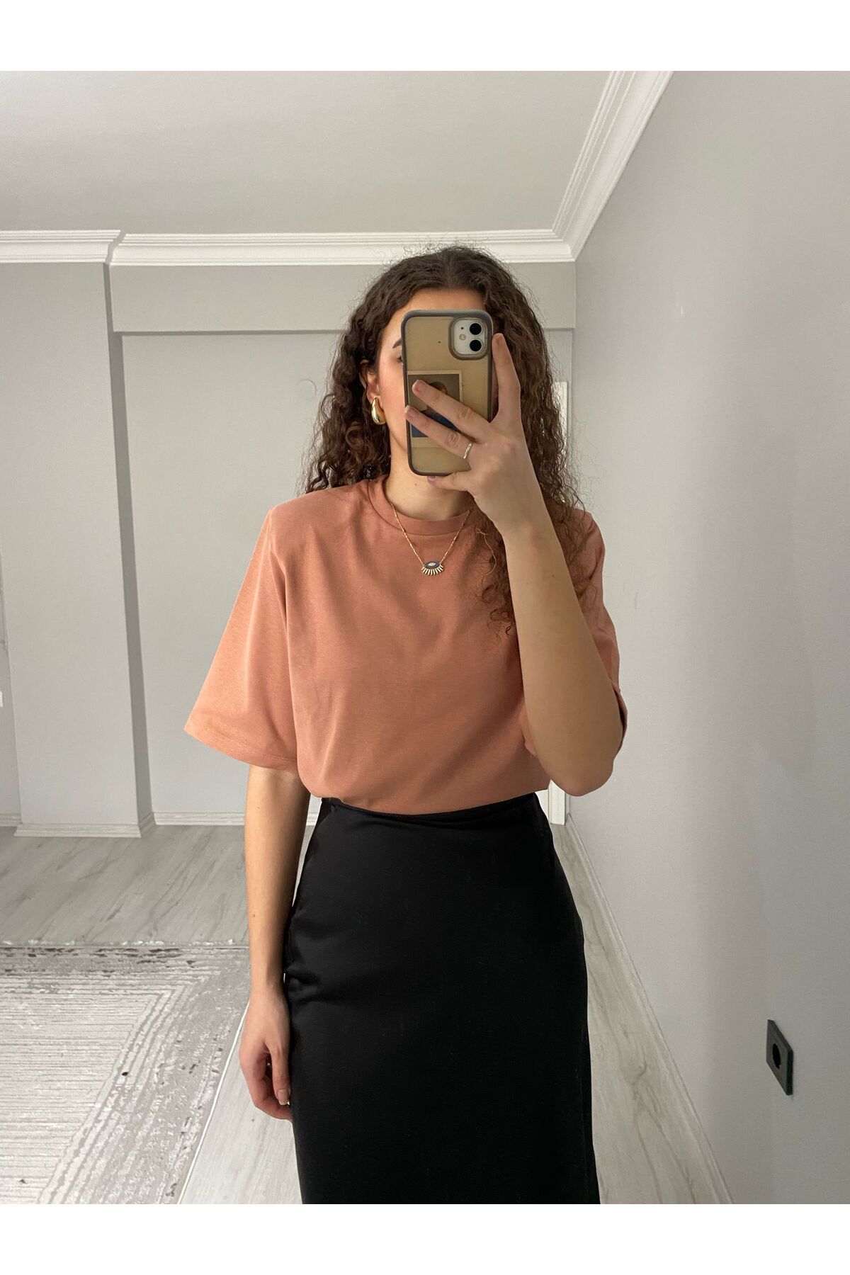 Niceboutique Premium Kalite Vatkalı Pamuklu Kısa Kollu Tshirt