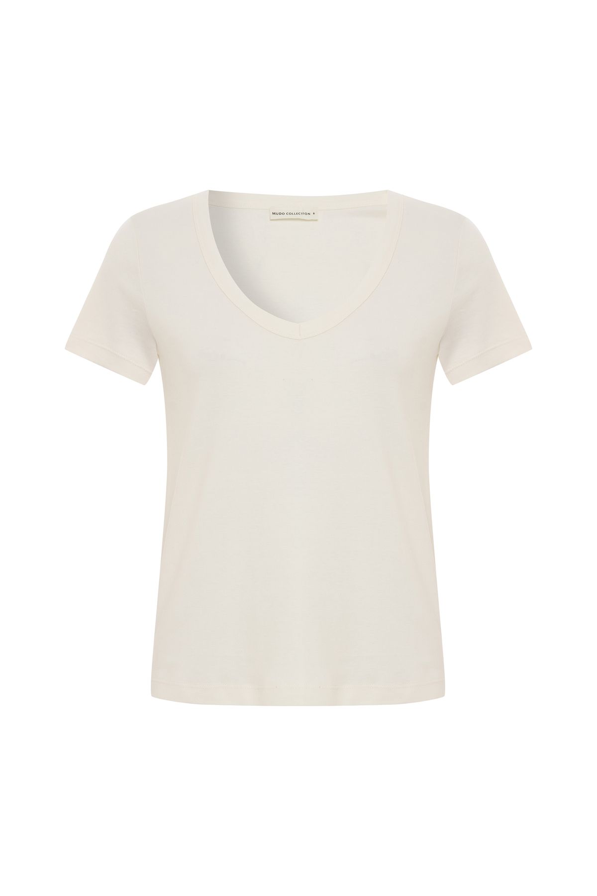 Mudo V YAKA KISA KOLLU T-SHIRT