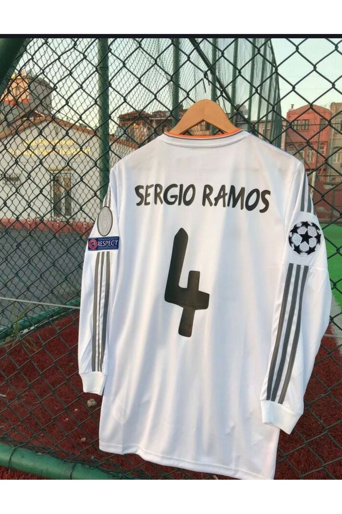 AJAX STAR R.Madrid 2014 LİZBON FİNALİ SERGİO RAMOS  FORMASI  ( UZUN KOL )