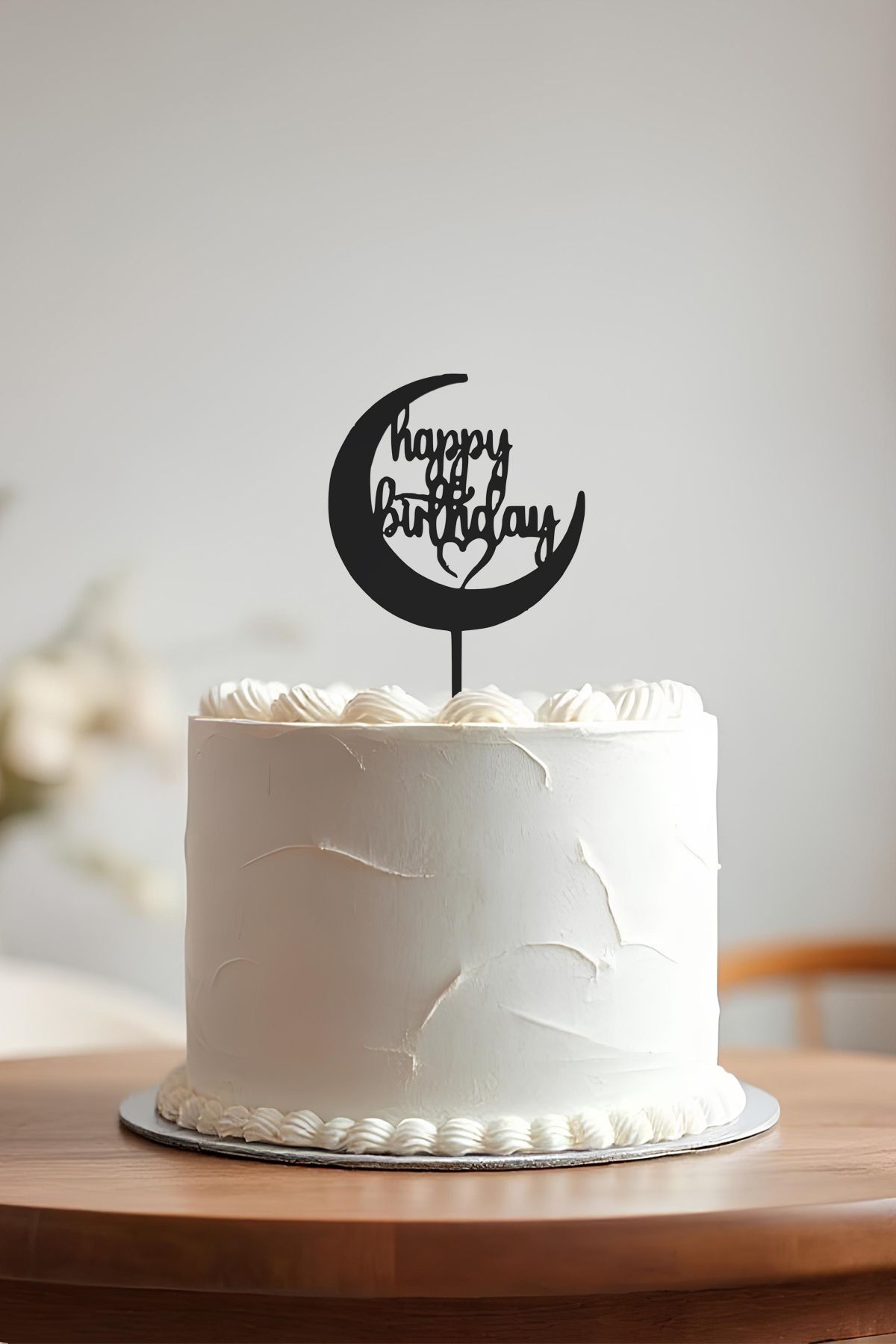 oalpo Happy Birthday Doğum Günü Pastası Kürdanı, Pasta Süsü, Yeniden Kullanılabilir