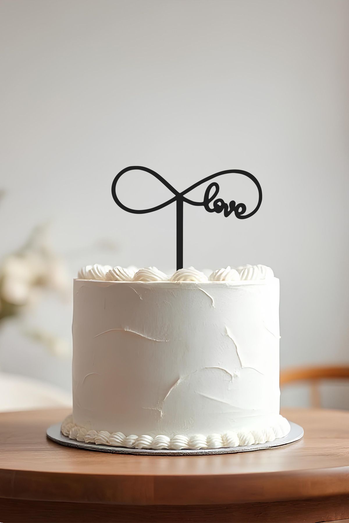 oalpo Love Doğum Günü Pastası Kürdanı, Pasta Süsü, Yeniden Kullanılabilir