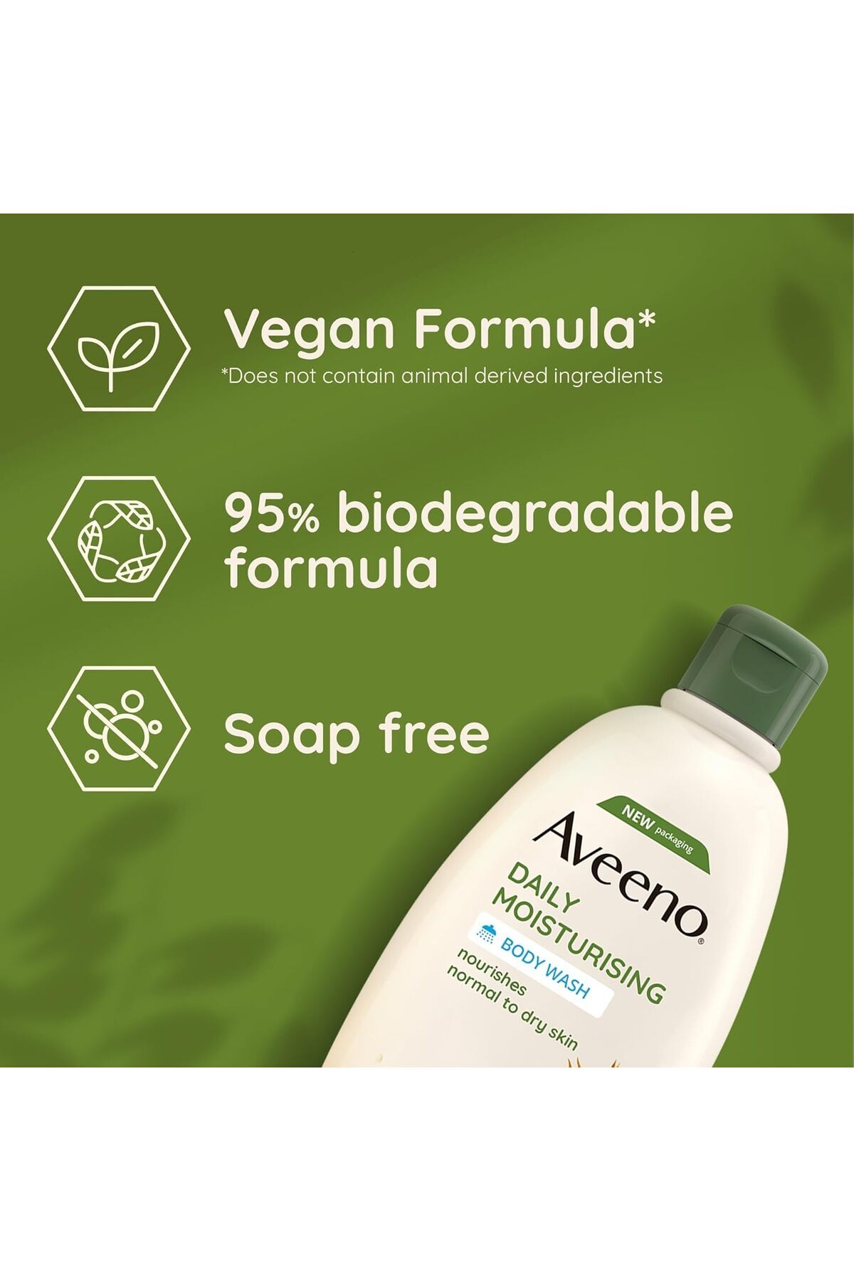AVEENO-DAILY MOISTURISING BODYWASH 300 ML 3