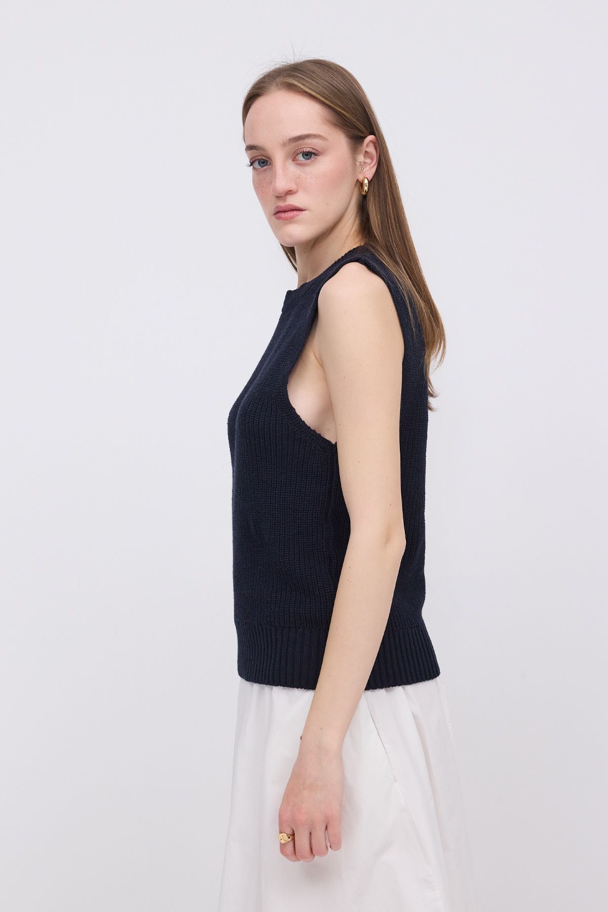 Addax-Pulover cu gât crew S10307-A10 2
