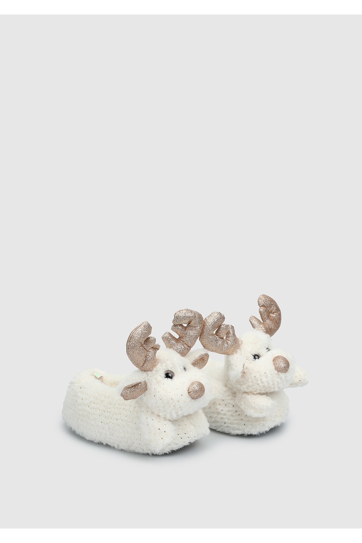 Twigy Beyaz Kadın Ev Terliği