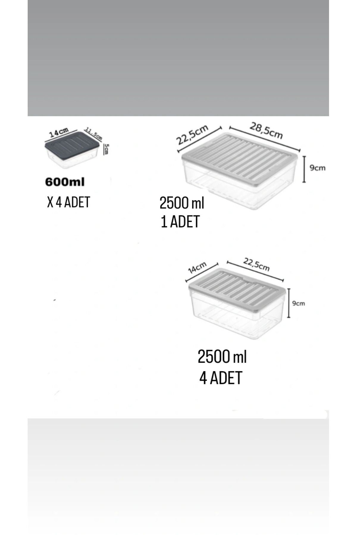 Soft Chef-Refrigerator Organizer Set Refrigerator Organizer Ice Box Storage Container Microwave Container 2