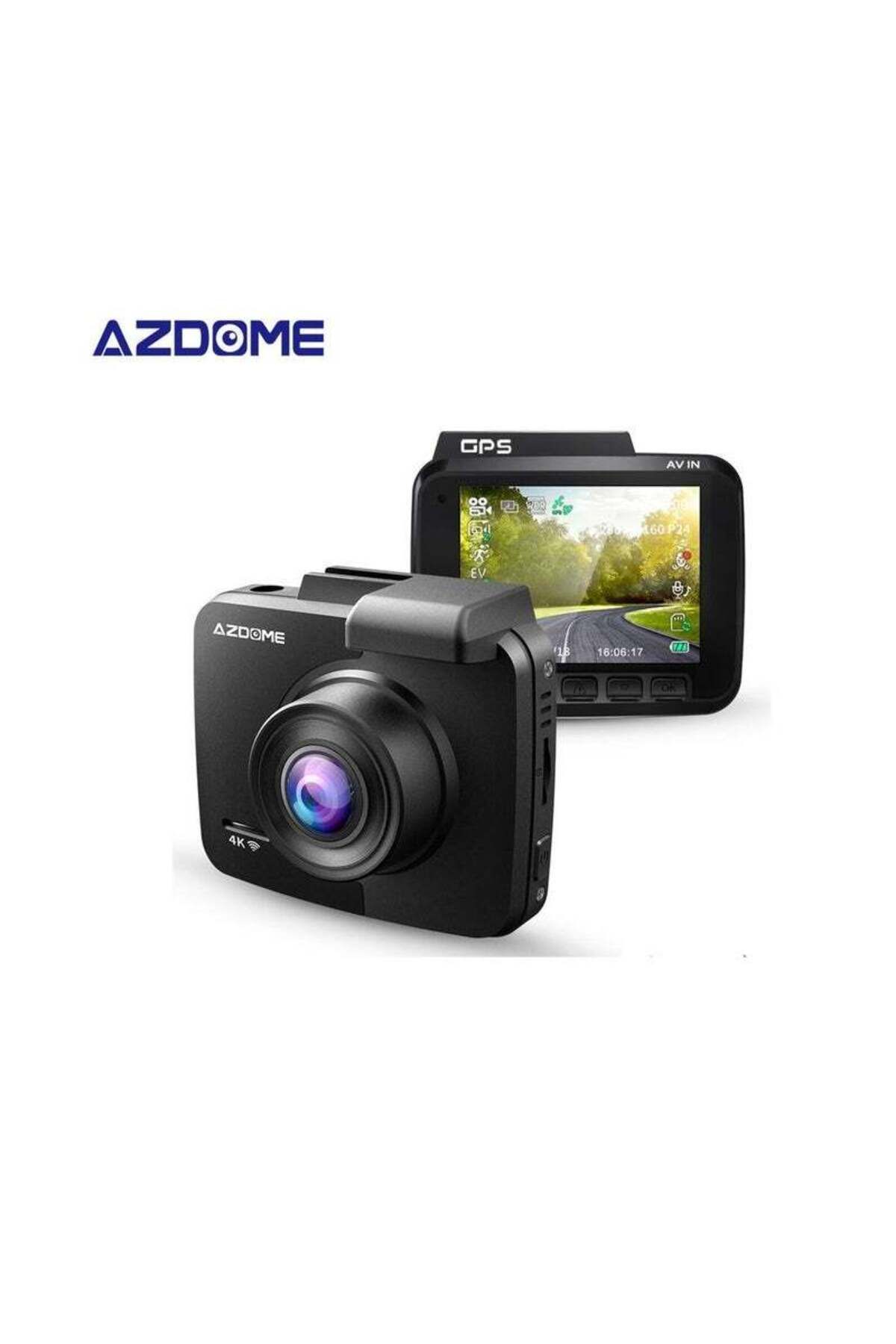 Generic-GS63H Dash Cam Dual Lens 4K UHD Recording Car Camera DVR GPS Wi-Fi G-Sensor Motion Detection 3