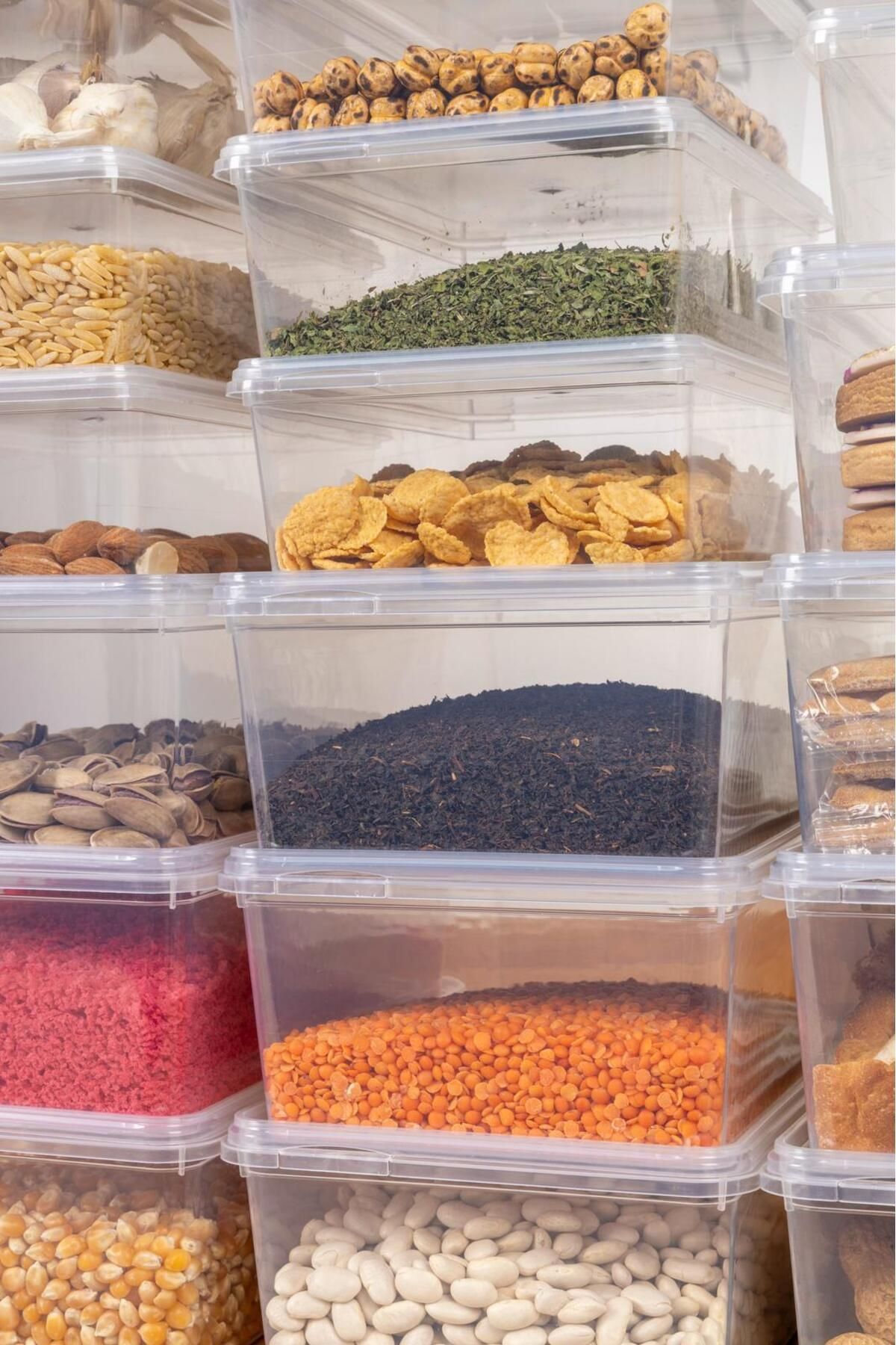 Espas Home-10 Lt and 20 Lt Ice Cream Storage Container with Self-Cover 4