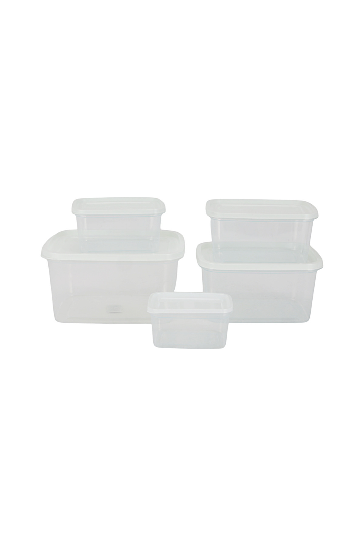 ROYALFORD-Pack of 5 Containers, 400 ml, 700 ml, 1200 ml, 1800 ml, 2900 ml 3