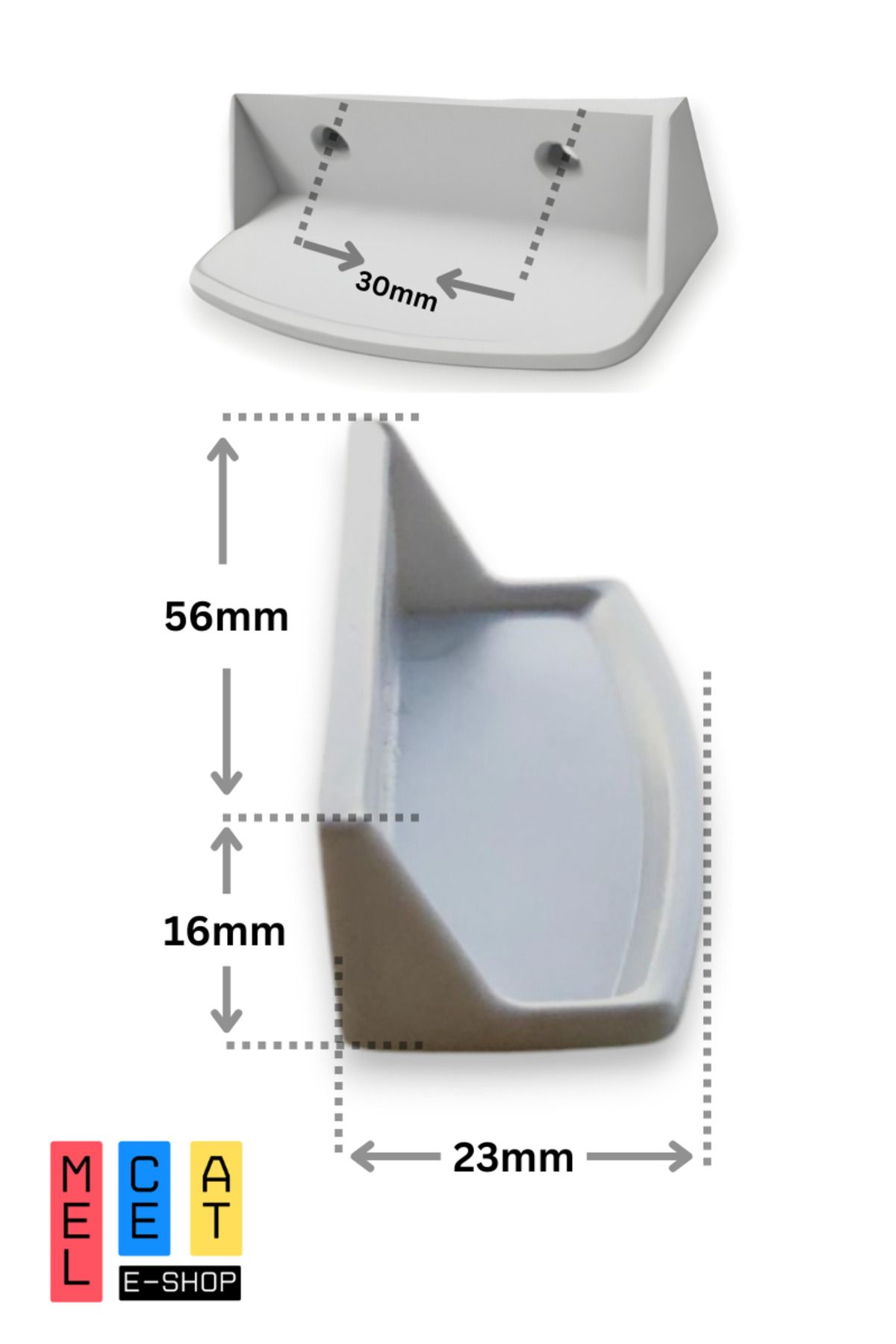 Melceat-Fly Screen Mounting Set - Snap, Handle, Hinge and Screw Kit 3