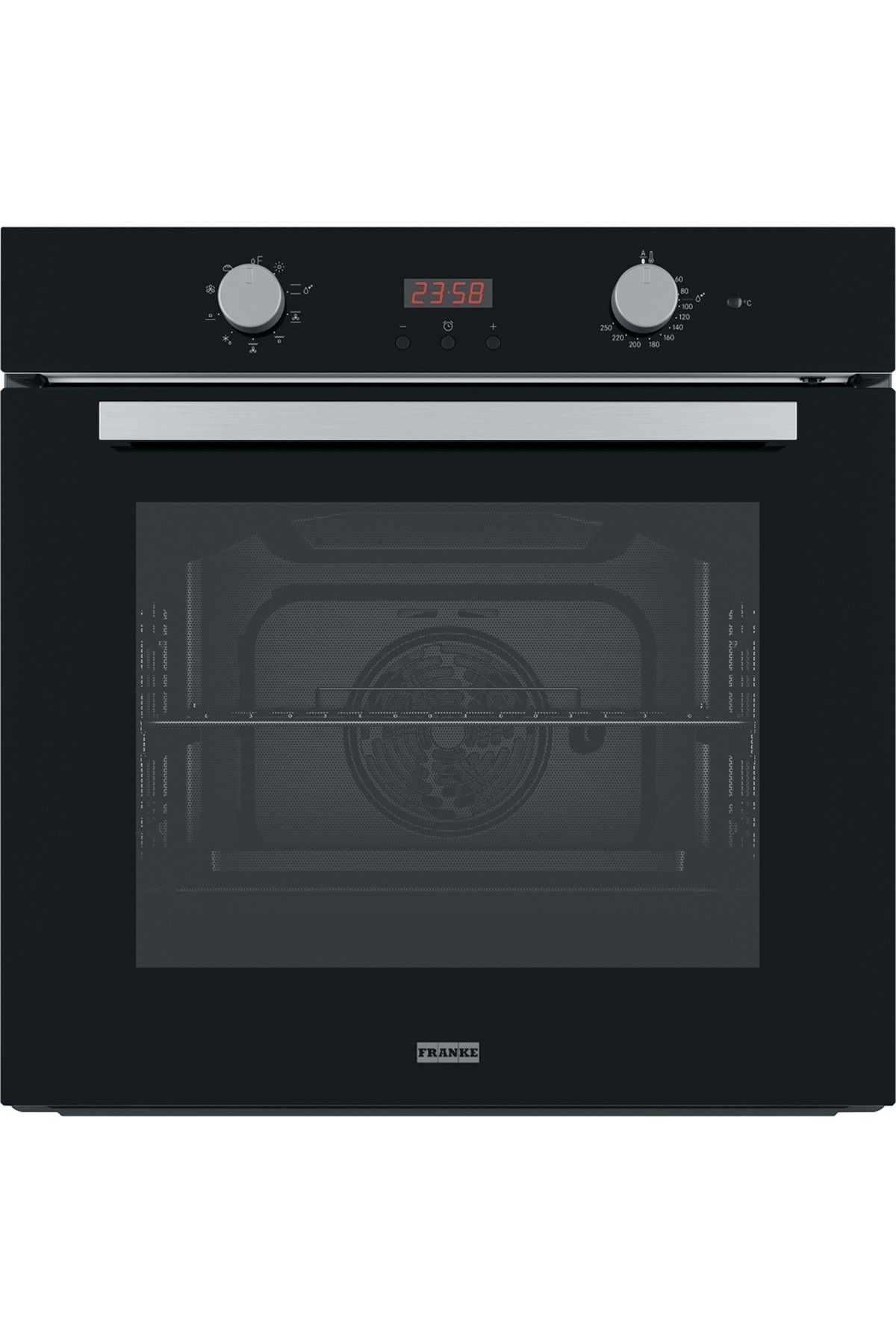 116.0609.447- Fsl 86 H Bk Black Glass Fırın