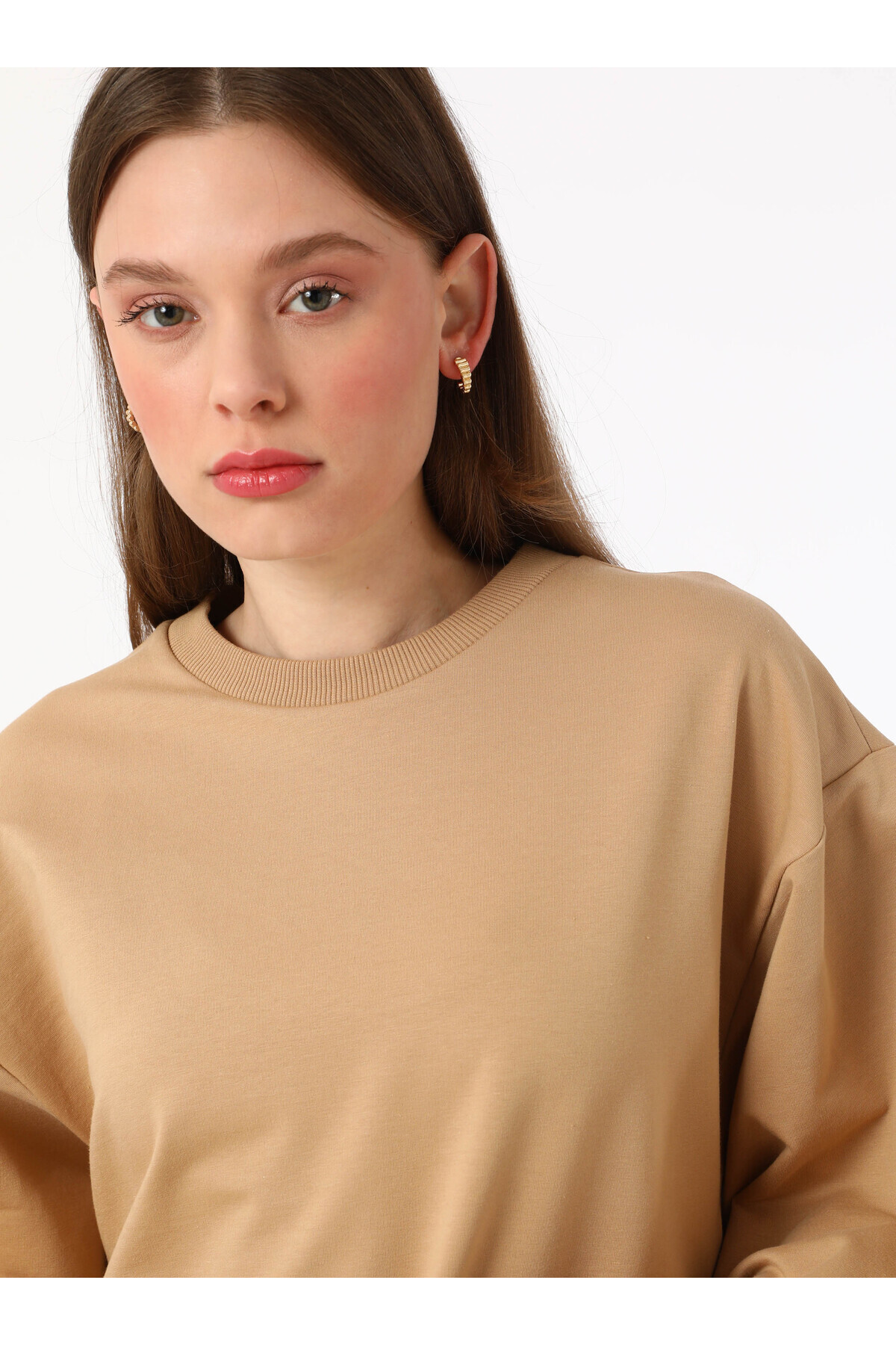 Benin-Relaxed Fit Tracksuit - Beige - Benin 5