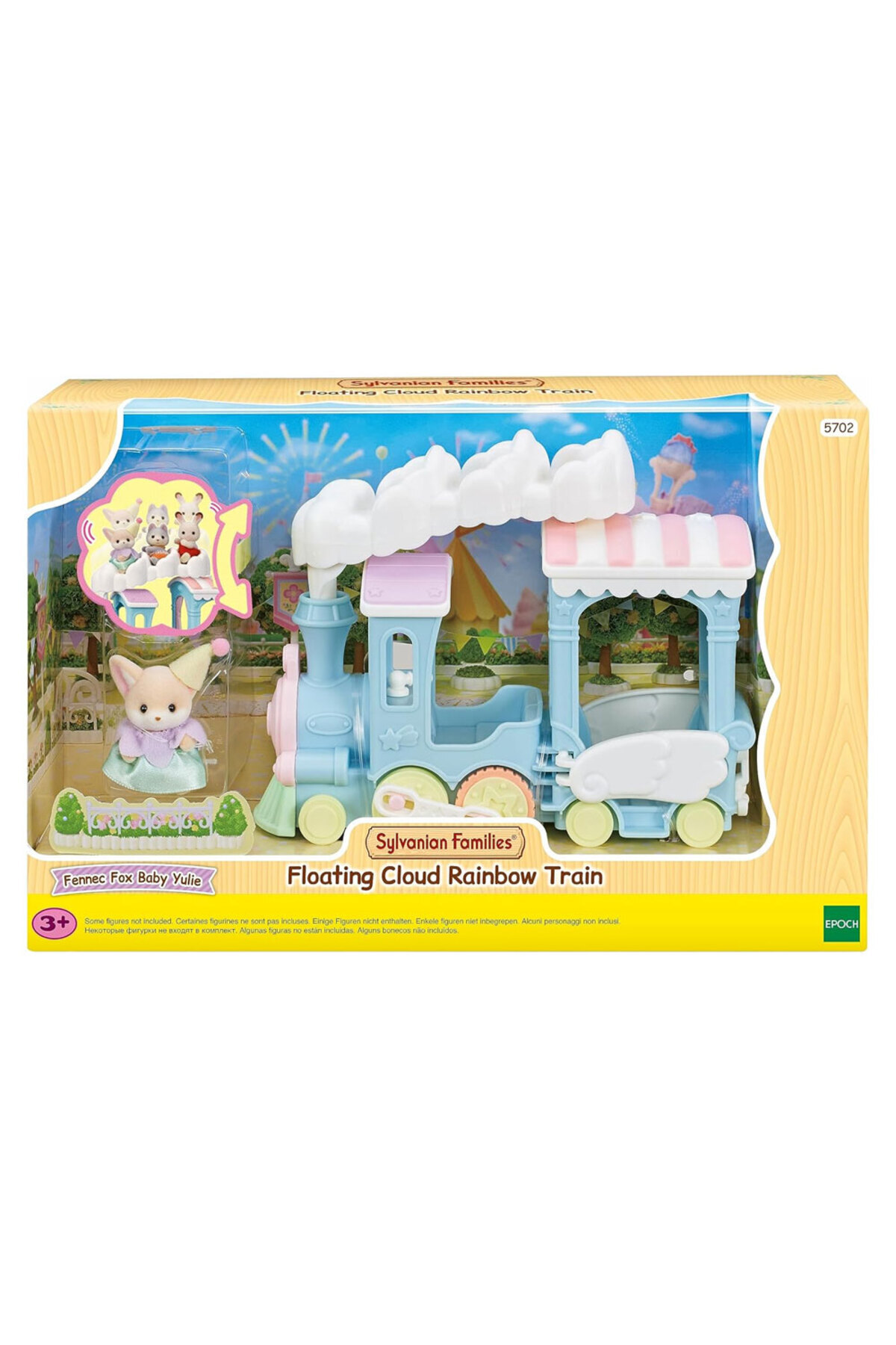 قطار رنگی‌رنگ ابری پرنده ۵۷۰۲