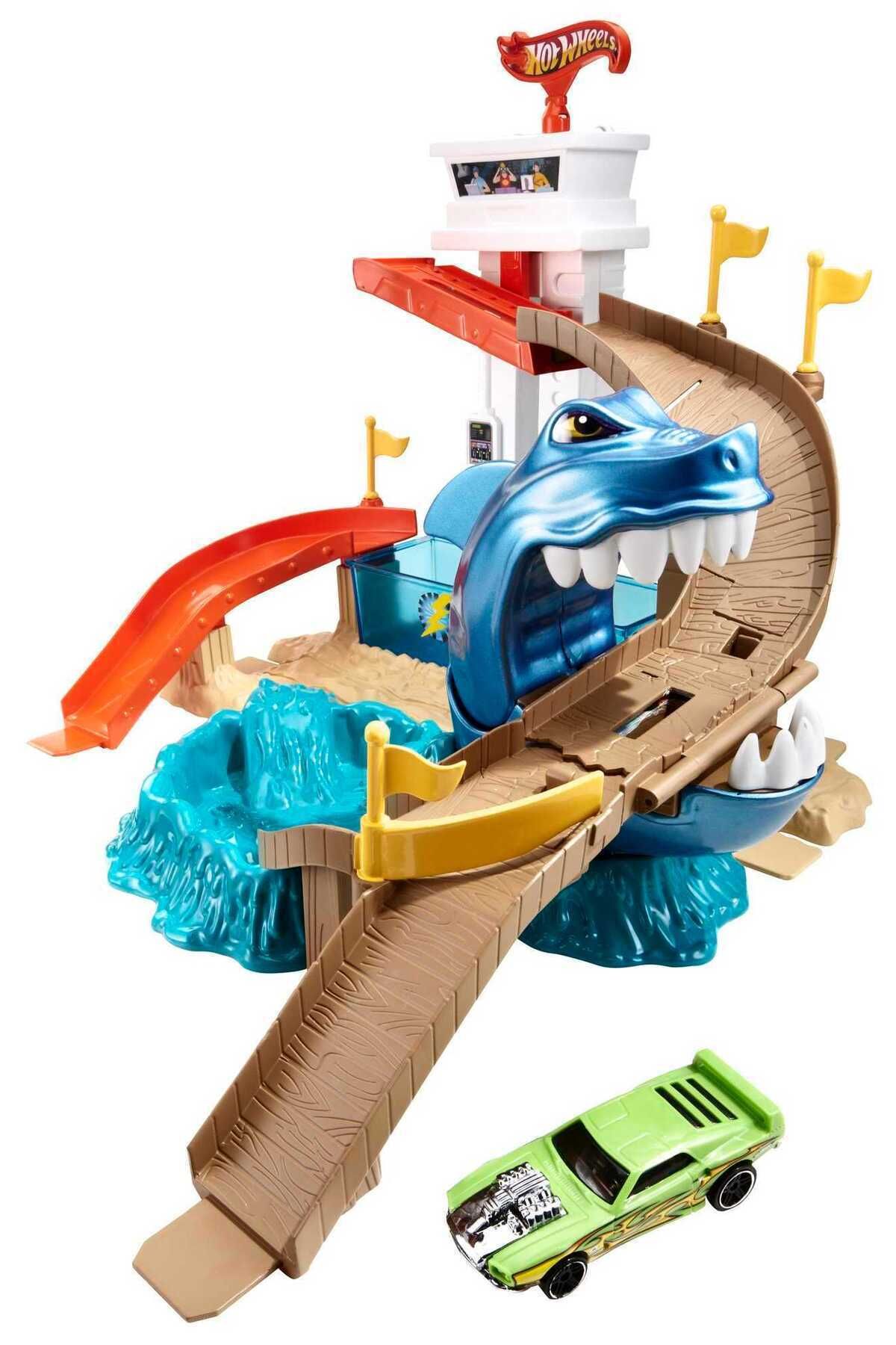 HOT WHEELS-Color Shifters Sharkport Showdown BGK04 1