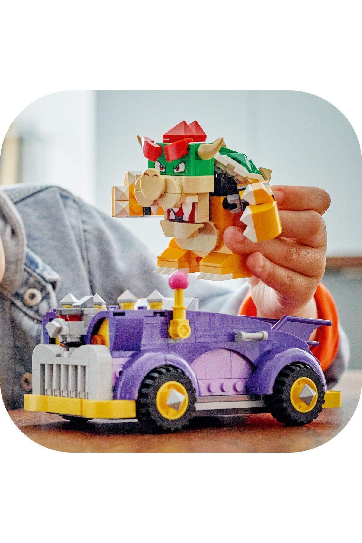 ® سوپر ماریو بسته الحاقی موتر عضلانی باوزر ۷۱۴۳۱ مجموعه ساختنی برای کودکان ۸ سال به بالا (۴۵۸ قطعه)