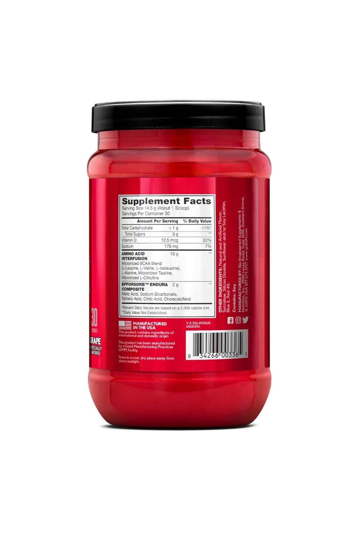 BSN-Syntha Amino X - 30 Servings (Grape) 2