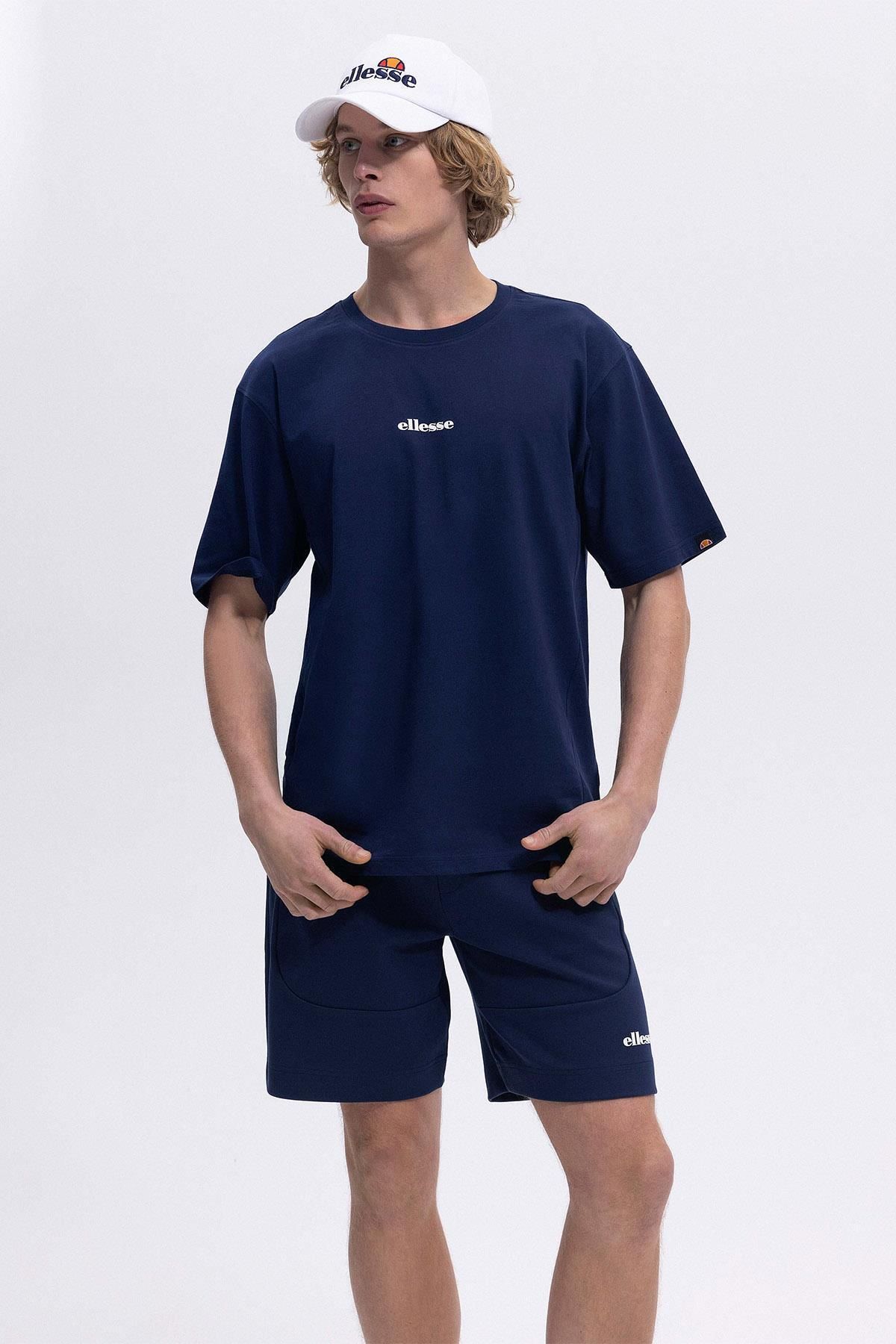 Ellesse-تي شيرت رجالي EM391-NV 1