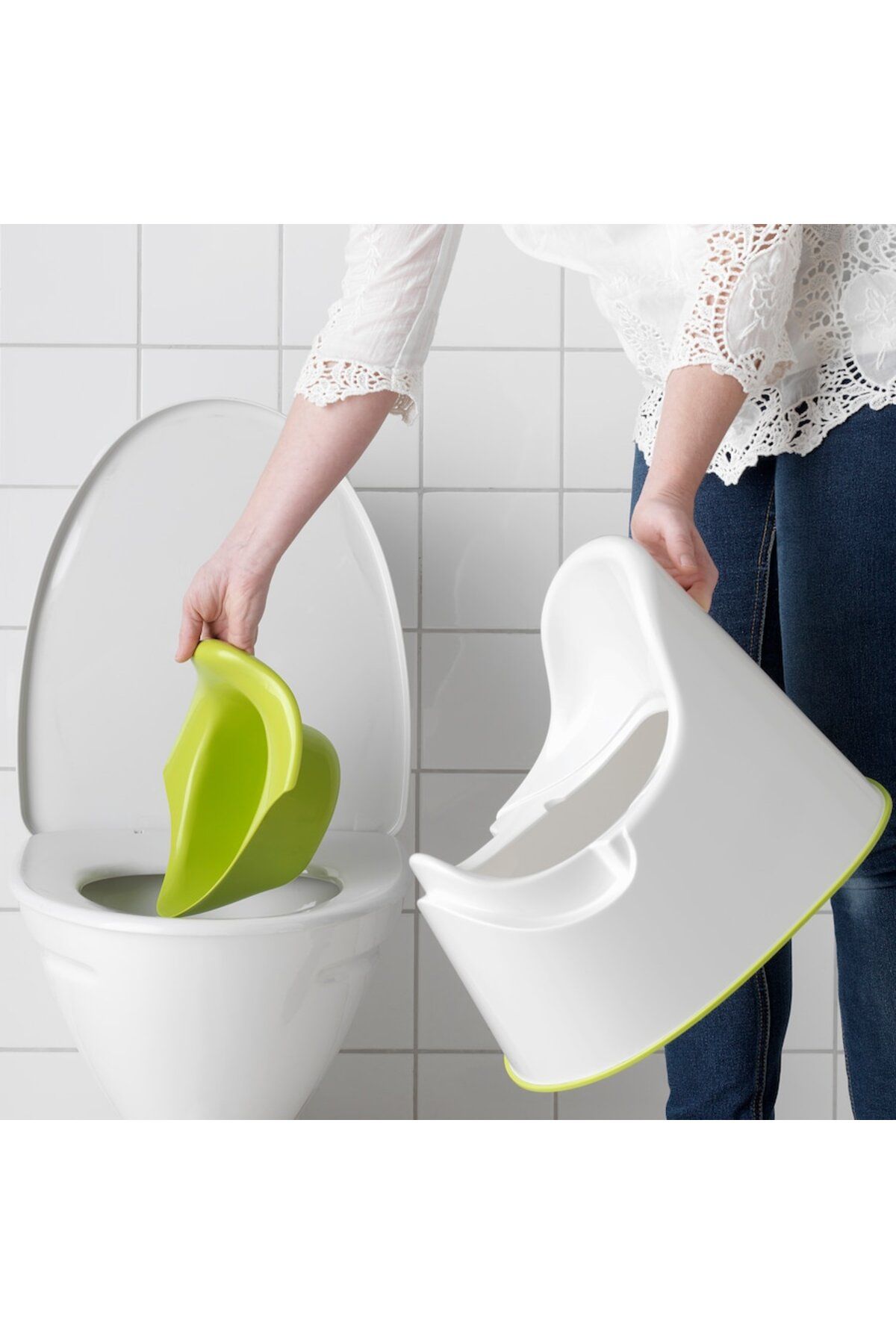 IKEA-مقعد للتدريب على استعمال المرحاض لاسترخاء الطفل 3