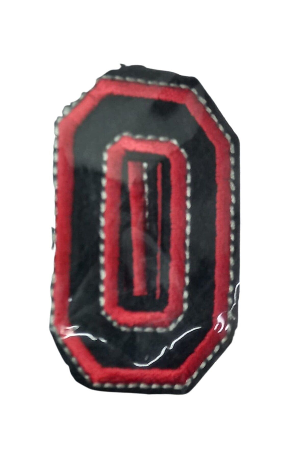 Allproduct Aplike Ütü İle Yapışan 0 Rakamı Arma 4x5 cm