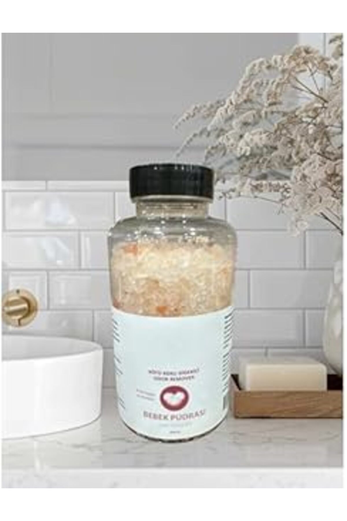 robotrend Cat Litter Deodorizer Powder With Baby Powder Scent, 350g Kedi Kumu Koku Giderici Deodorant Beb