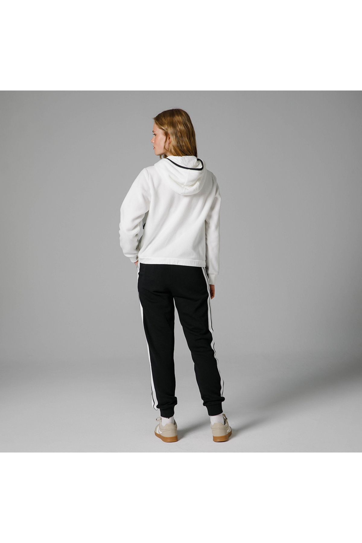 Ellesse Fermuarlı Kapüşonlu Kadın Sweat EF188-OF görsel 5