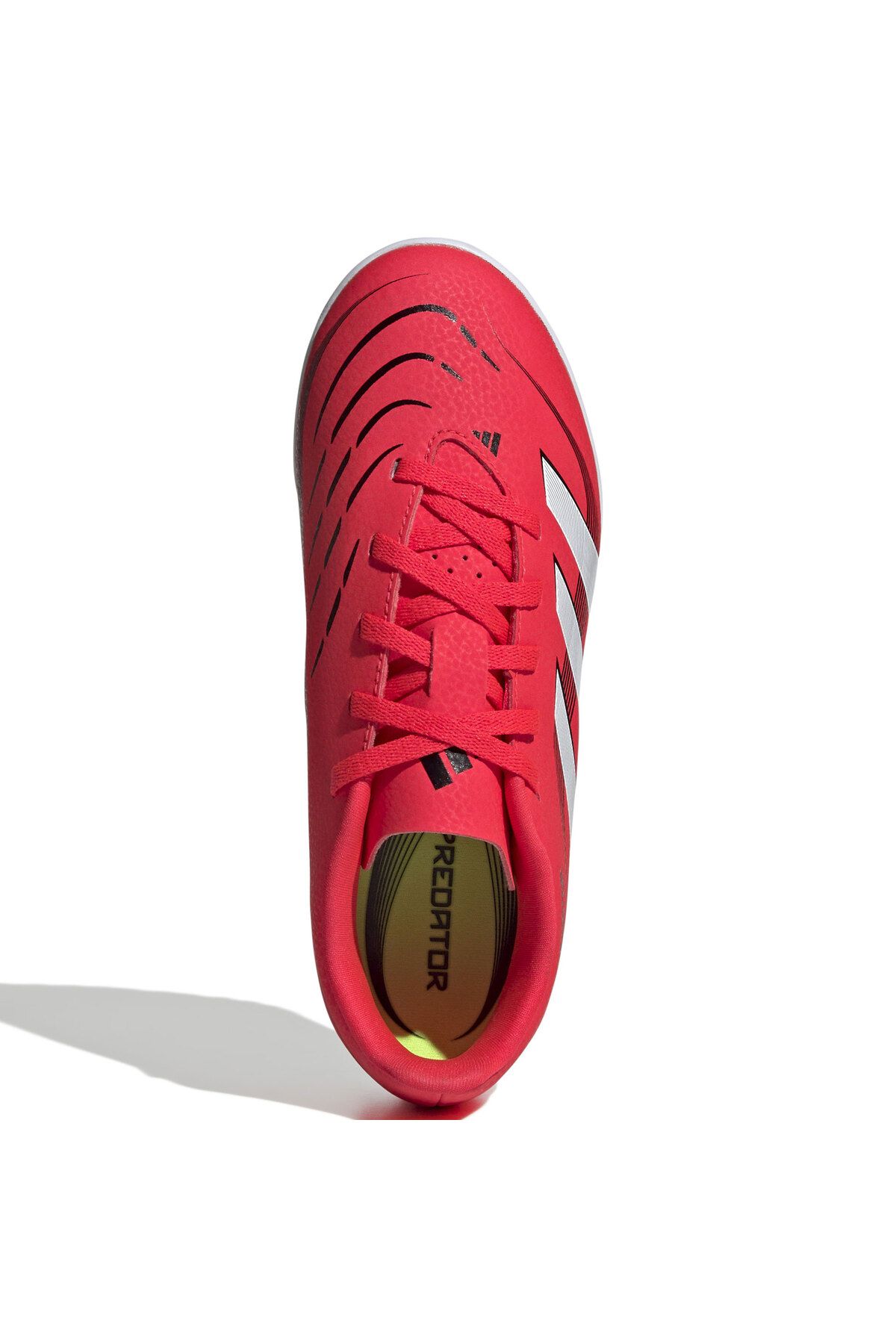کفش فوتبال Adidas Predator Club TF J مدل قرمز برای کودکان adidas