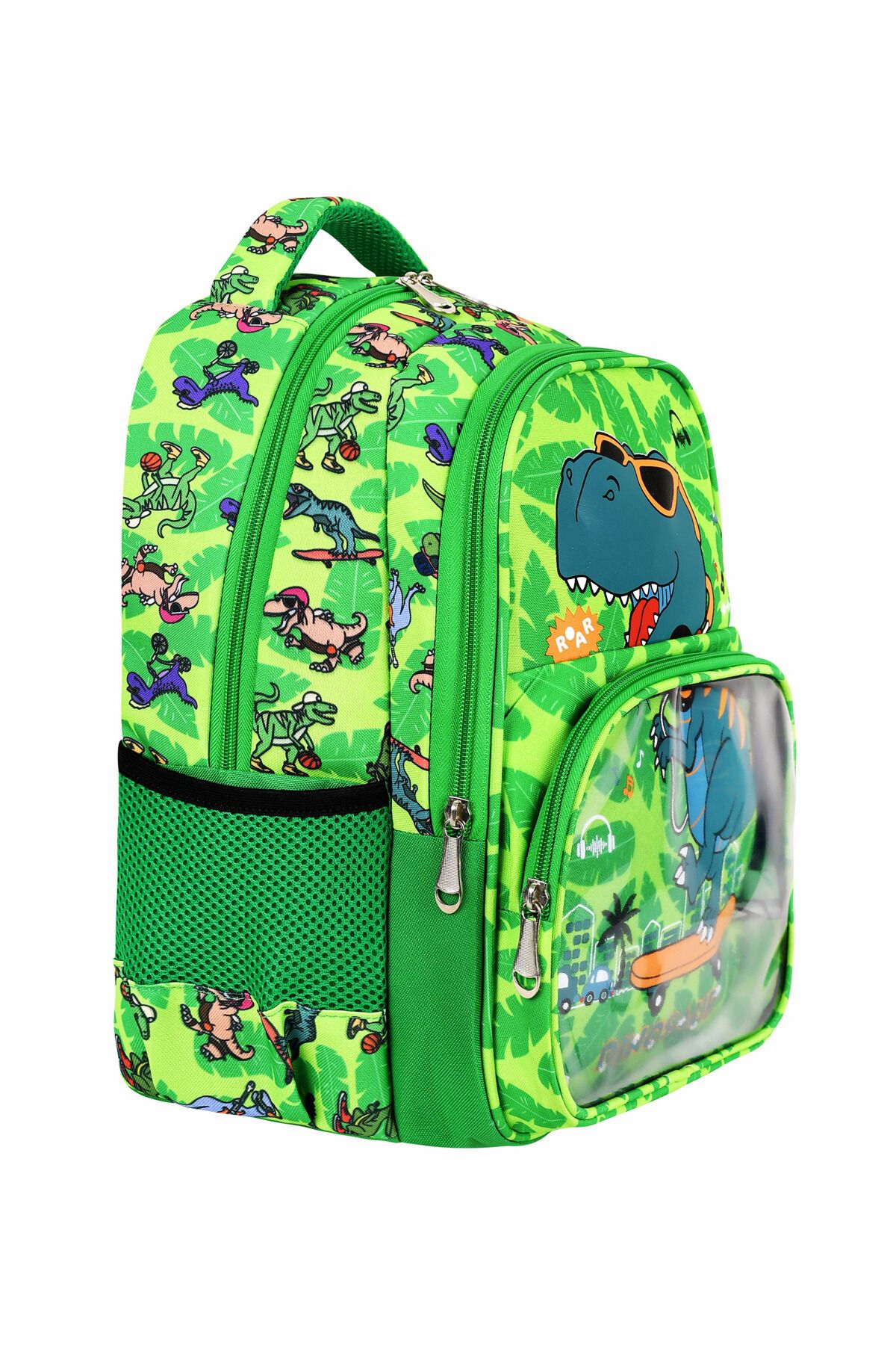 Roxy-Dinosaur Licensed Set of 3 - Primary School Bag, Thermal Lunchbox and Pencil Case 4