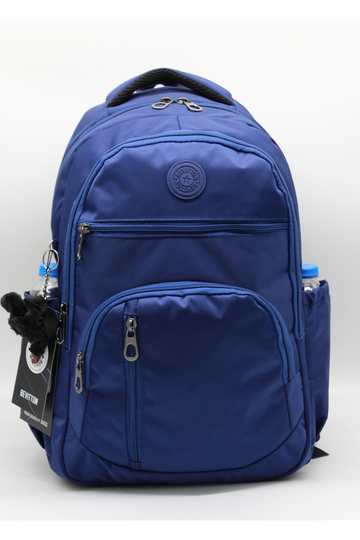 Bevitton-Waterproof Fabric Bvt-1710 School Bag Navy Blue 3