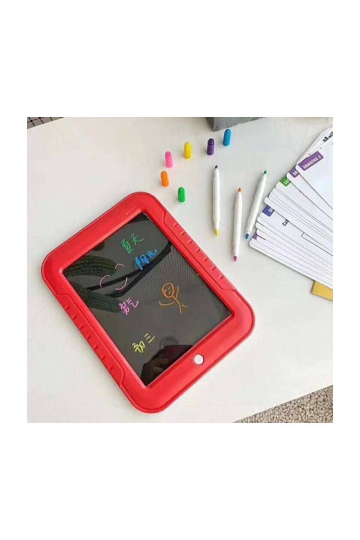 Kuzgun Ticaret Magic Pad Çocuk Eğitici Sihirli Işıklı Kalemli Öğretici Pili Pad