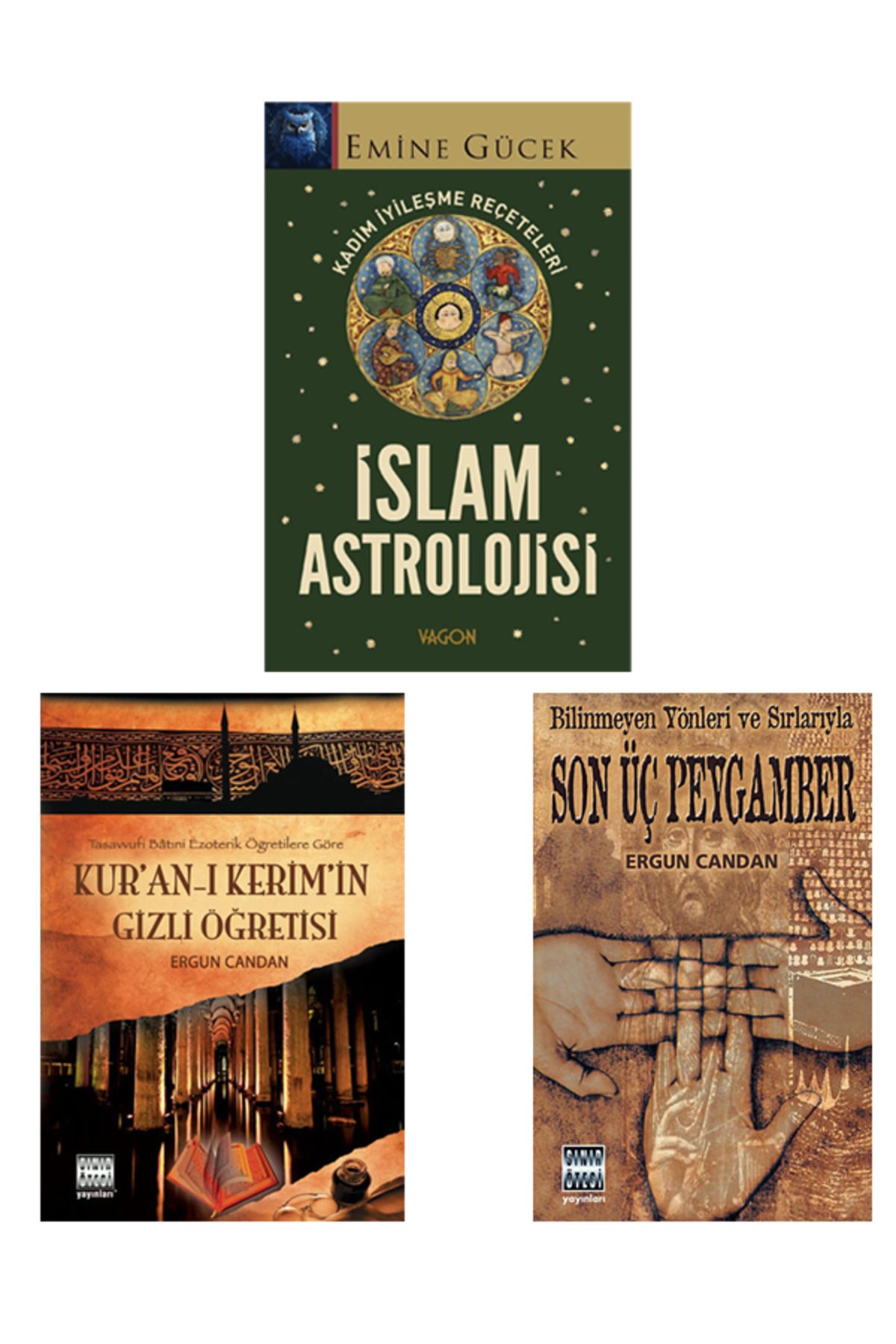 Vagon Kitap İslam Astrolojisi Kur'an-ı Kerim Gizli Öğretisi ve Son Üç Peygamber Seti (3 Kitap Takım)