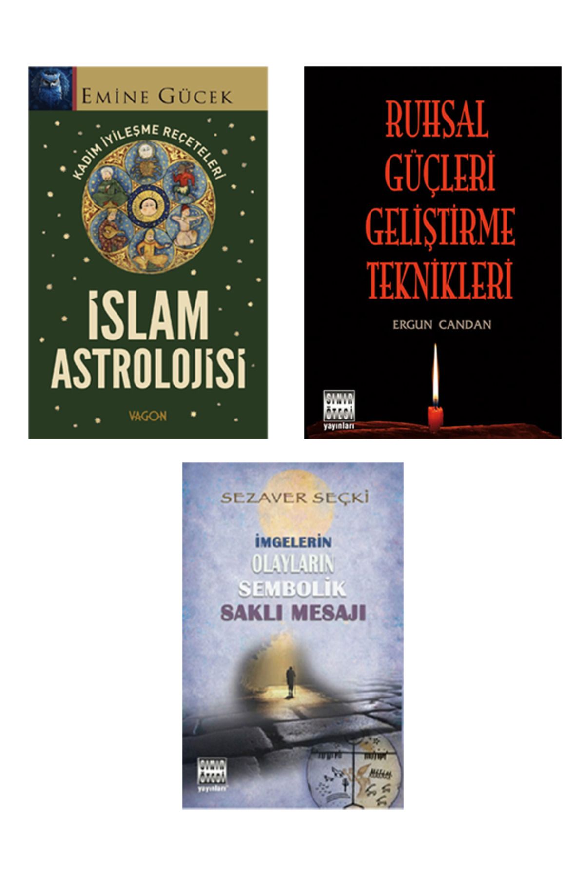 Vagon Kitap İslam Astrolojisi - Ruhsal Güçleri Geliştirme Teknikleri ve Saklı Mesajlar 3 Kitap Takım