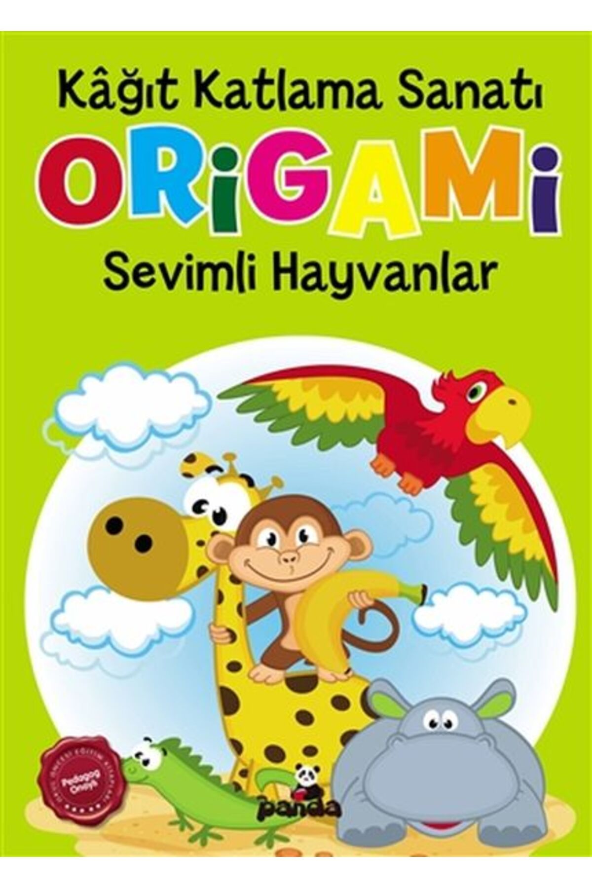 Beyaz Panda Yayınları Origami - Kağıt Katlama Sanatı - Sevimli Hayvanlar