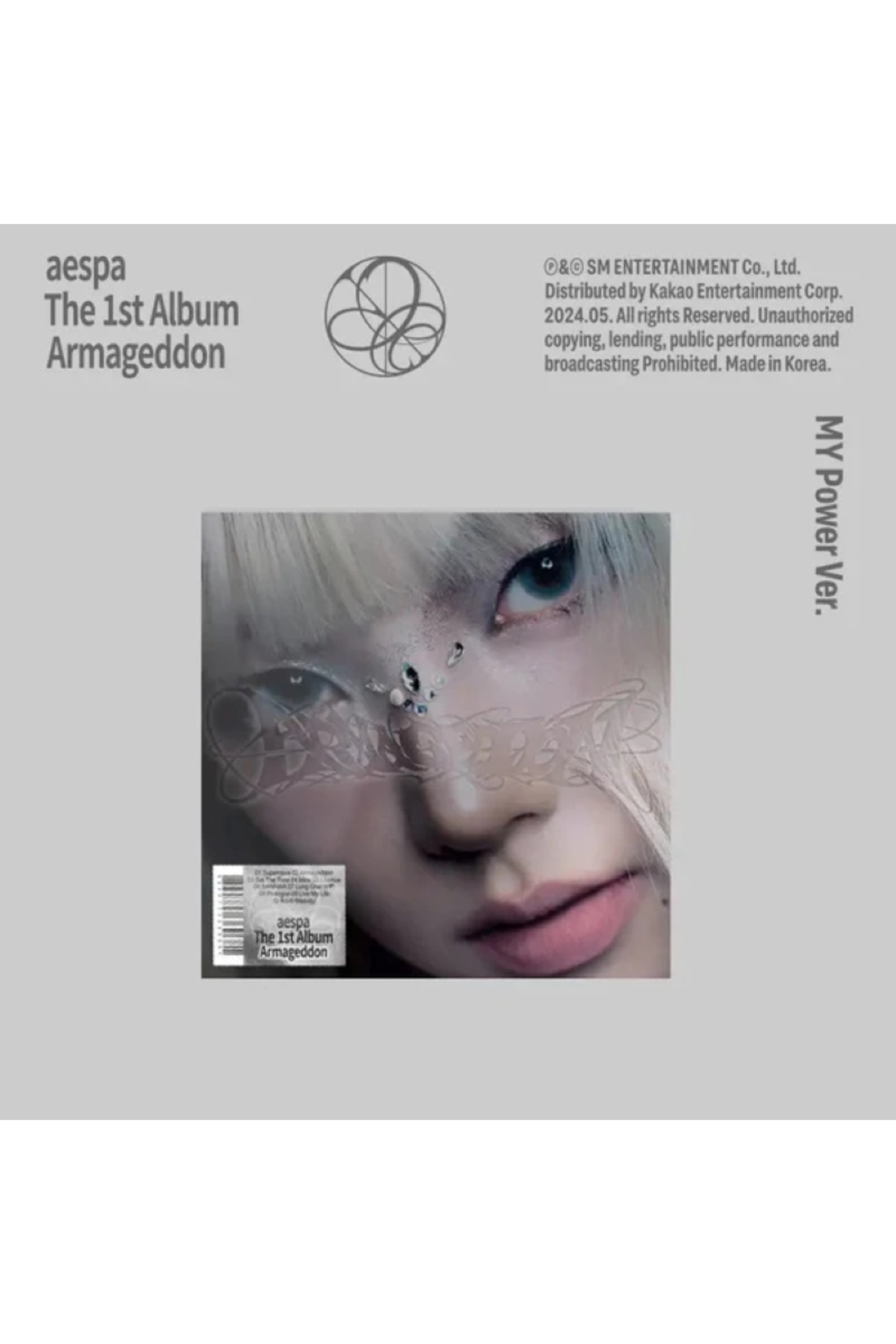 ikollect aespa - 1st Album [Armageddon] MY Power Karina Ver