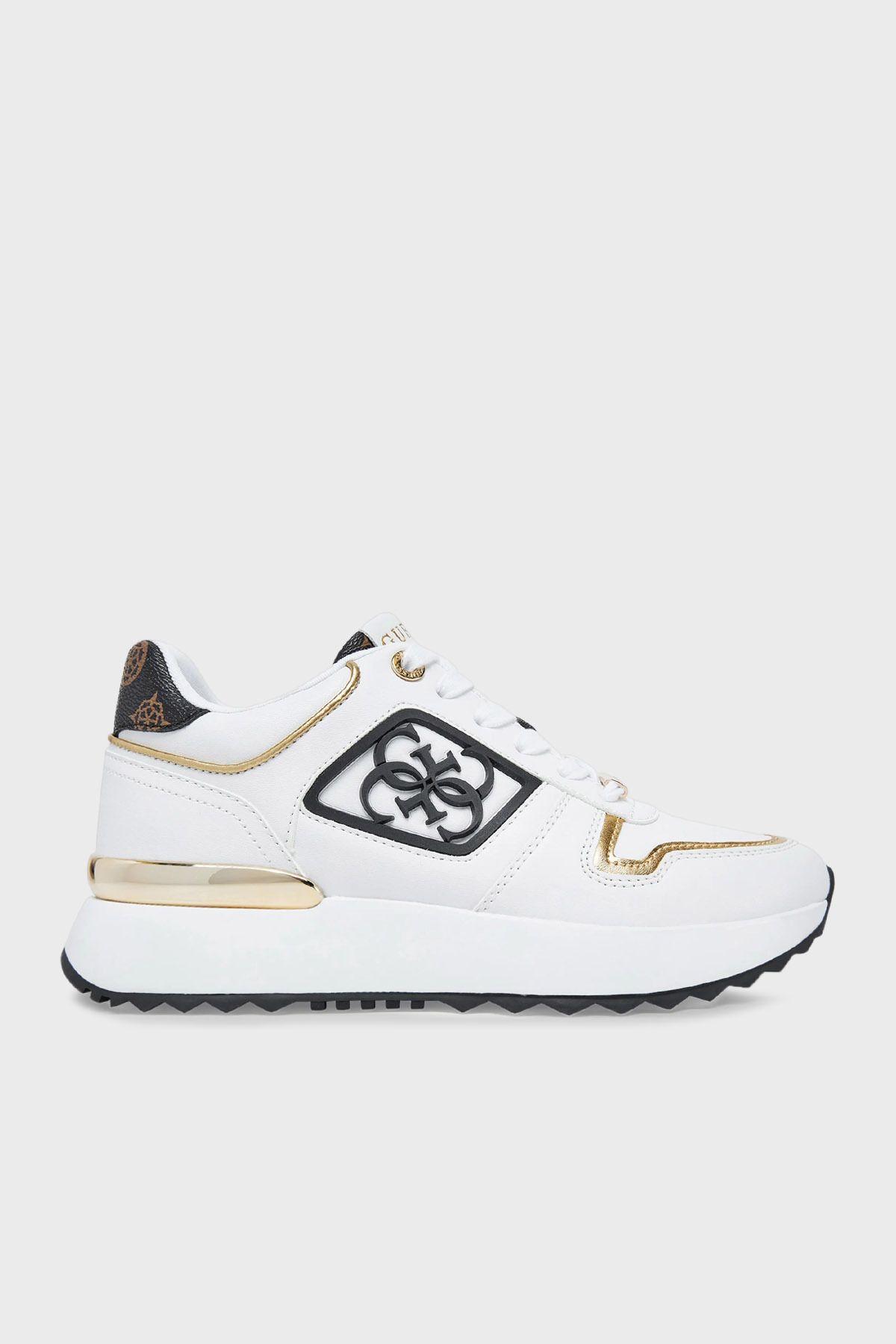 کفش کتانی زیره ضخیم Koyaa 4G FLJKOYELE12 SHOES FLJKOY ELE12 WHBRO Guess