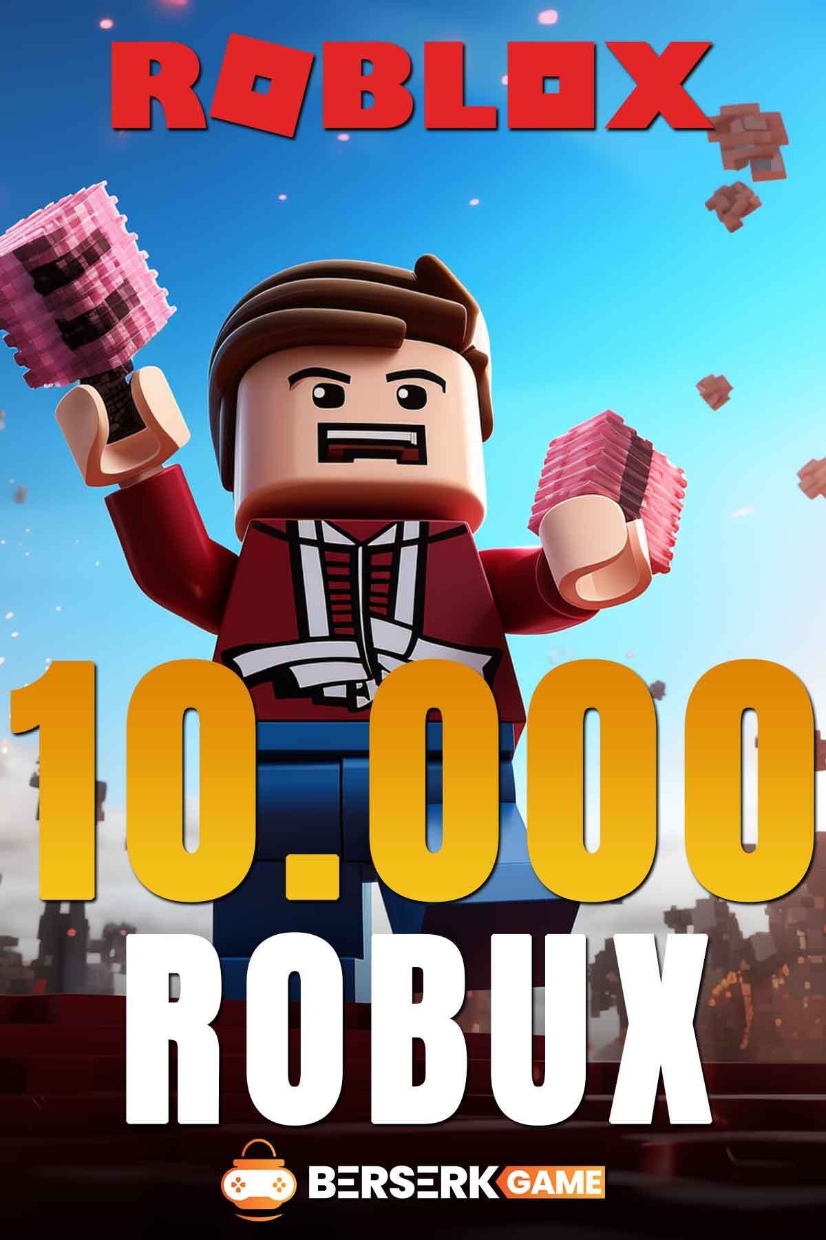 BERSERKGAME Roblox 10000 Robux 100 USD